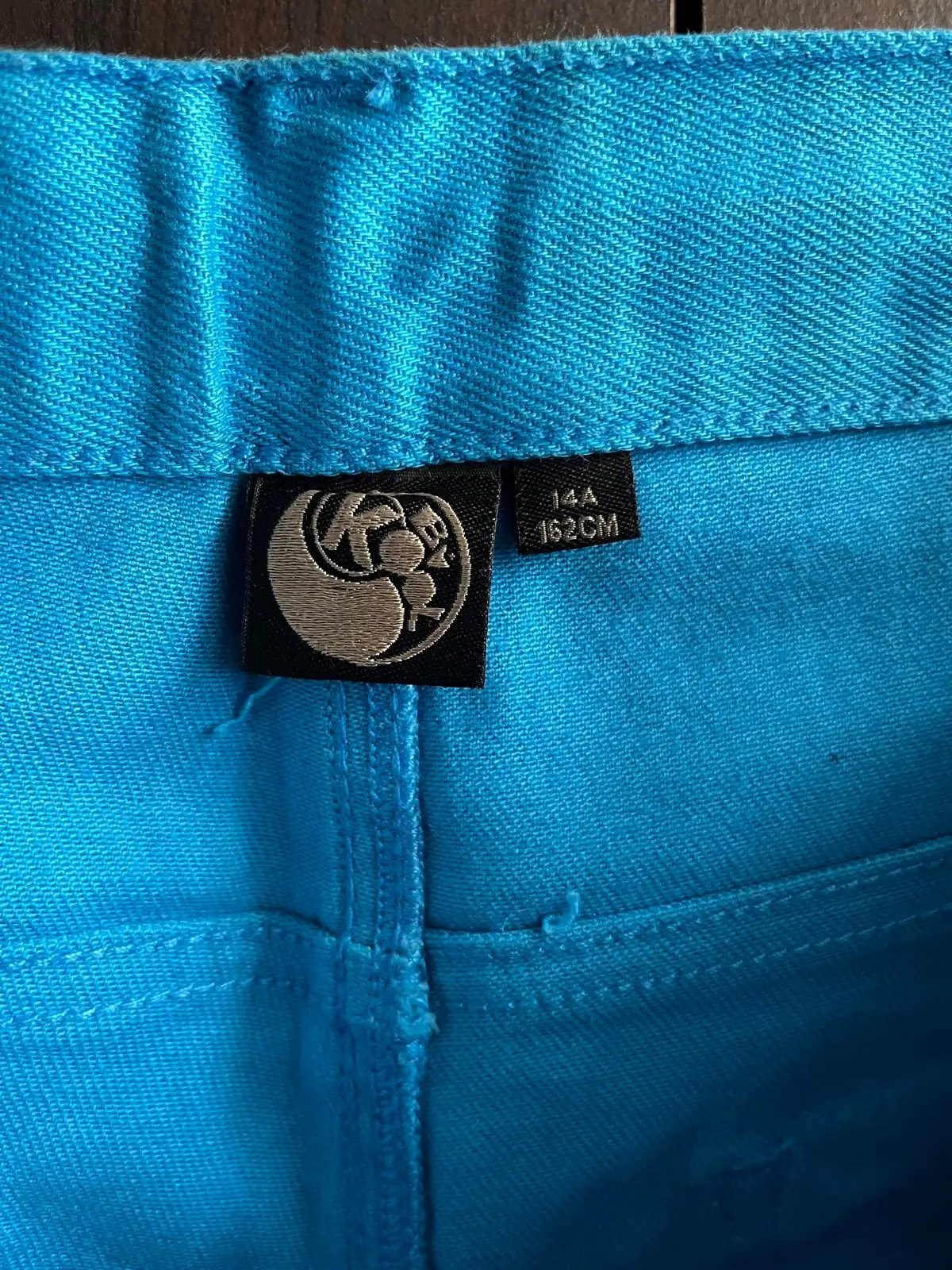 H&M Bright Blue Slim Pants