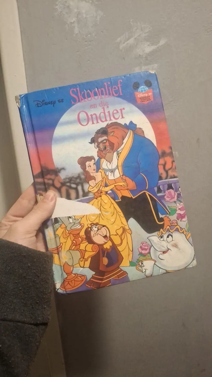 Disney Skoonlief en die Ondier Afrikaans Hardcover Book