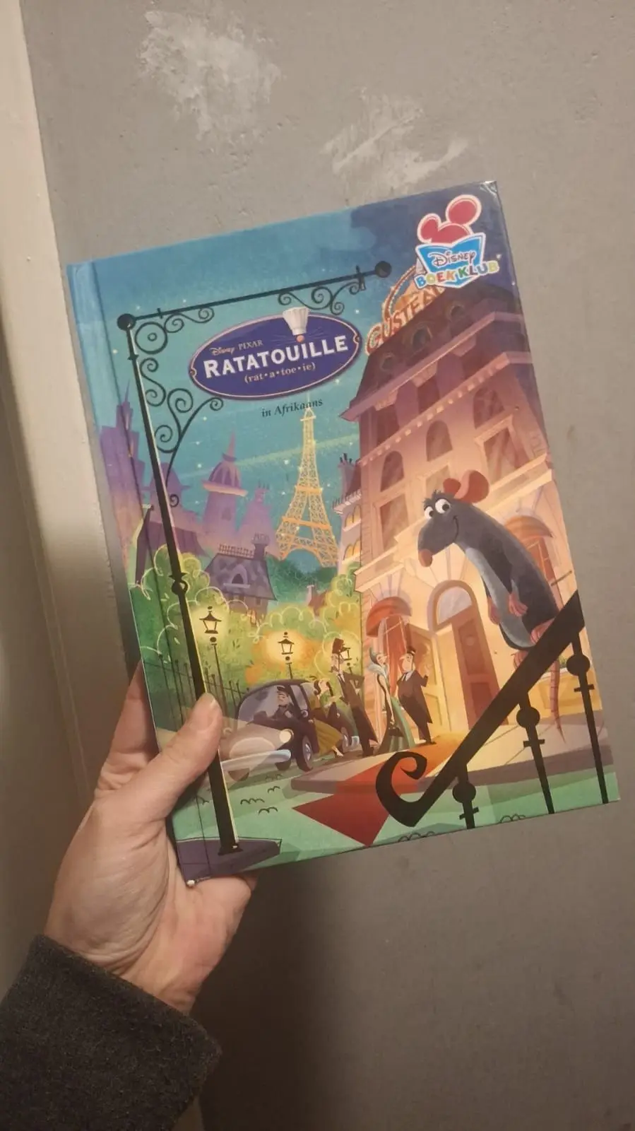 Disney Pixar Ratatouille Afrikaans Hardcover Book