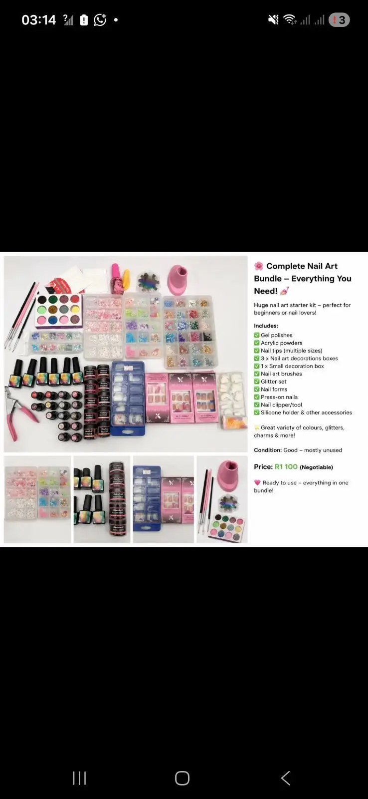 Complete Nail Art Starter Kit Bundle