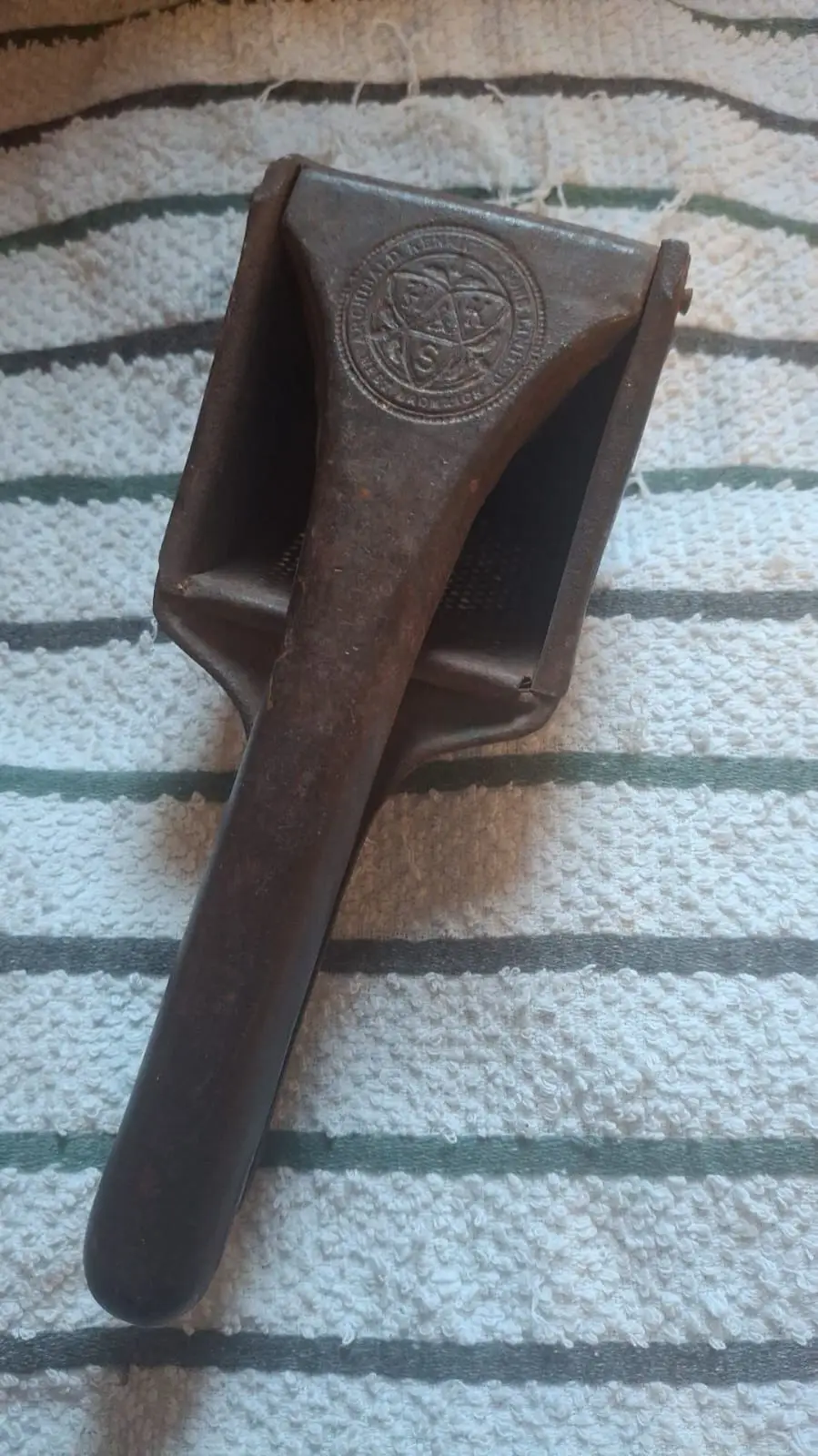Archibald Kenrick & Sons Vintage Archibald Kenrick Cast Iron Kitchen Utensil