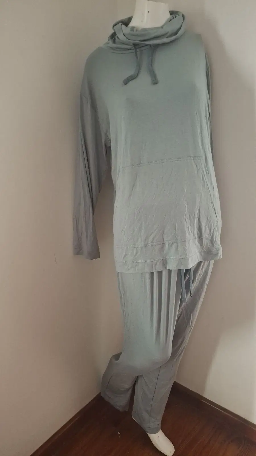 Sage Green Lounge Set Hoodie and Pants