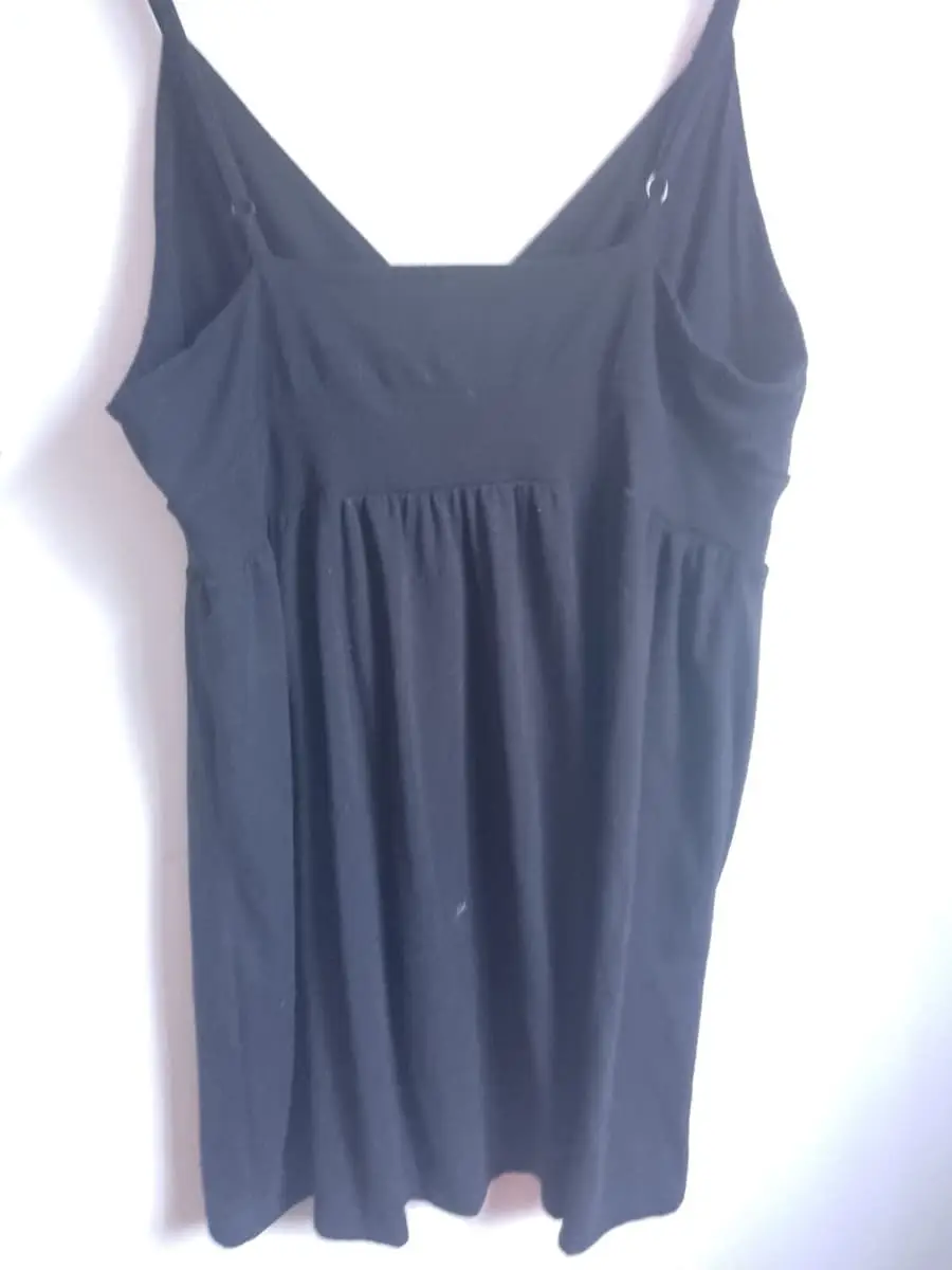Always 21 Black Empire Waist Cami Tunic Top (Size 42)