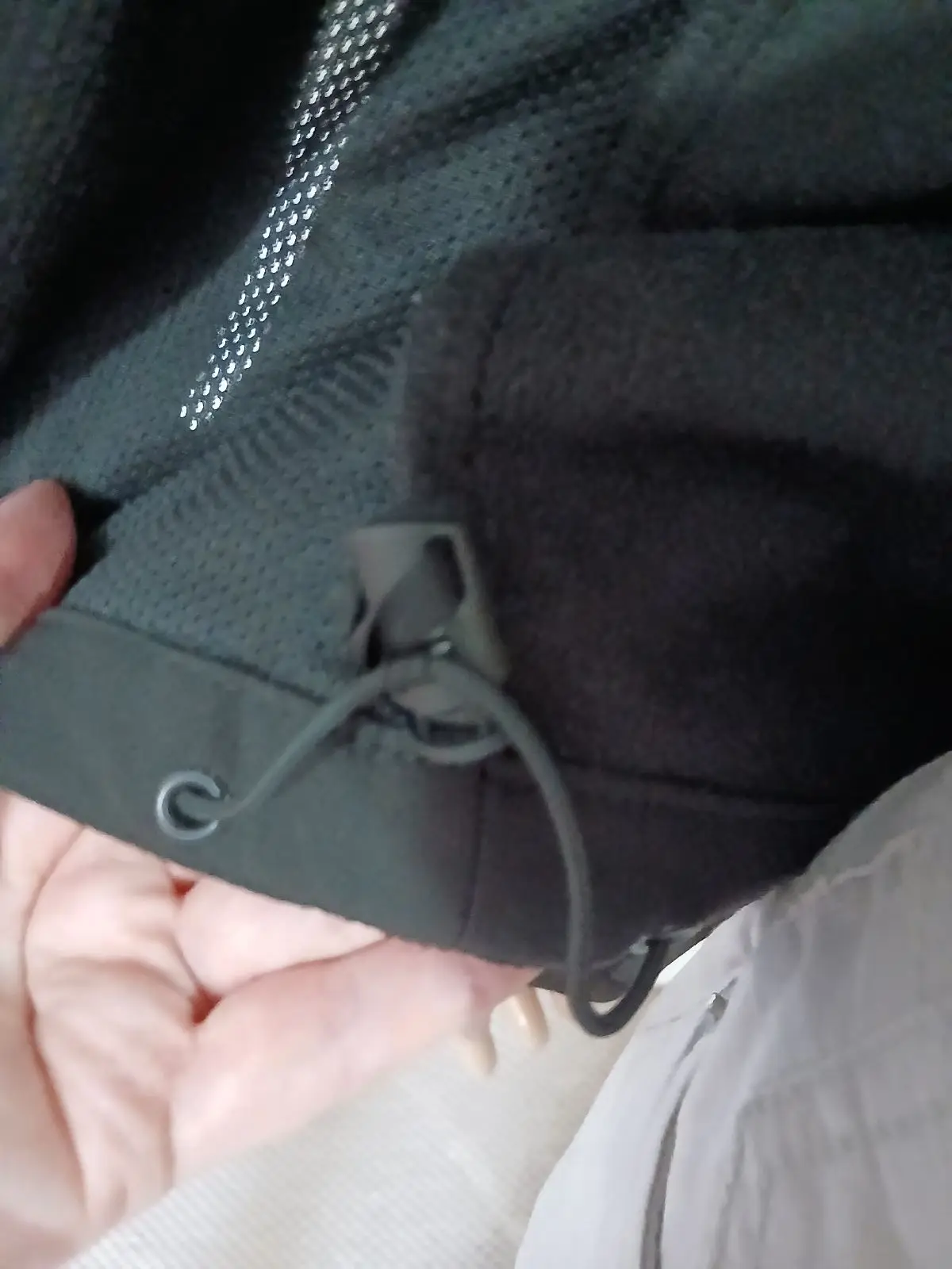 K-Way Black Softshell Jacket