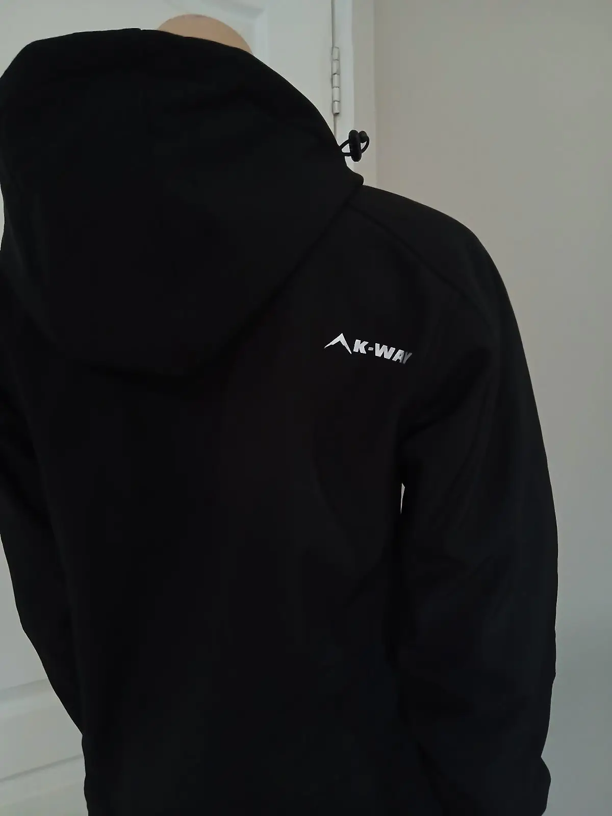 K-Way Black Softshell Jacket