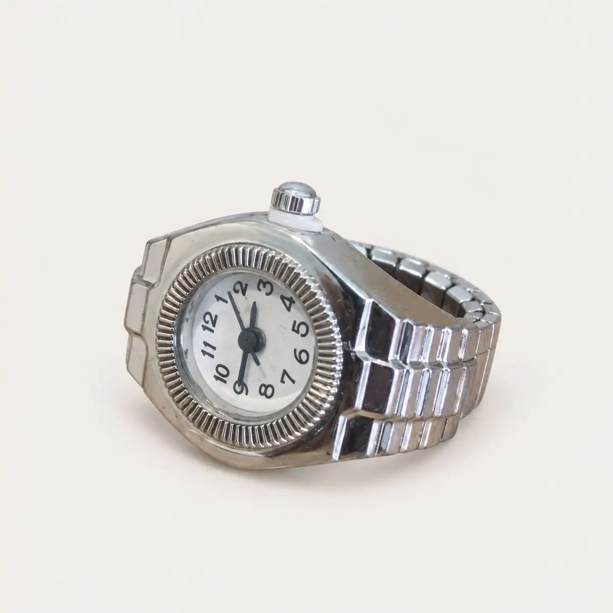Bozhi Silver Ring Watch