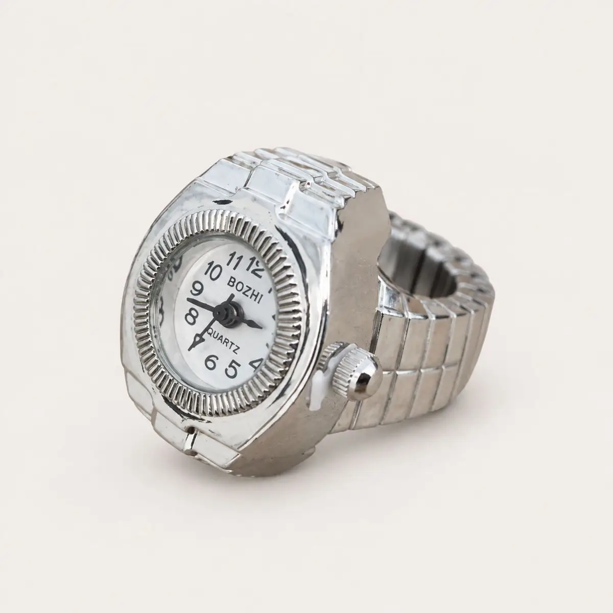 Bozhi Silver Ring Watch