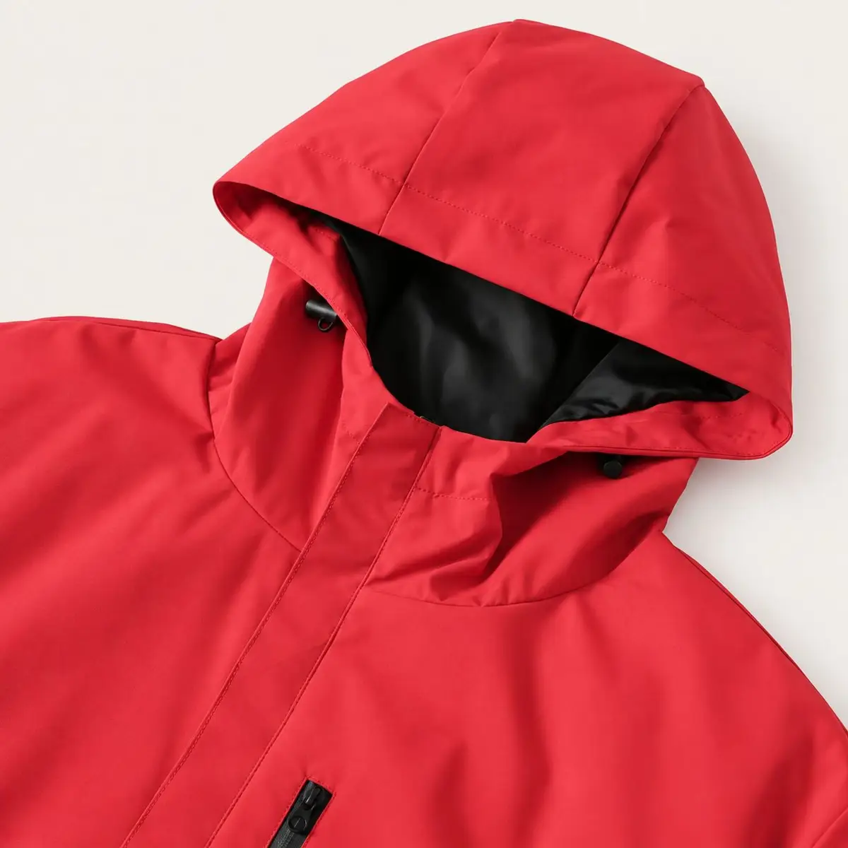 Red Hooded Jacket