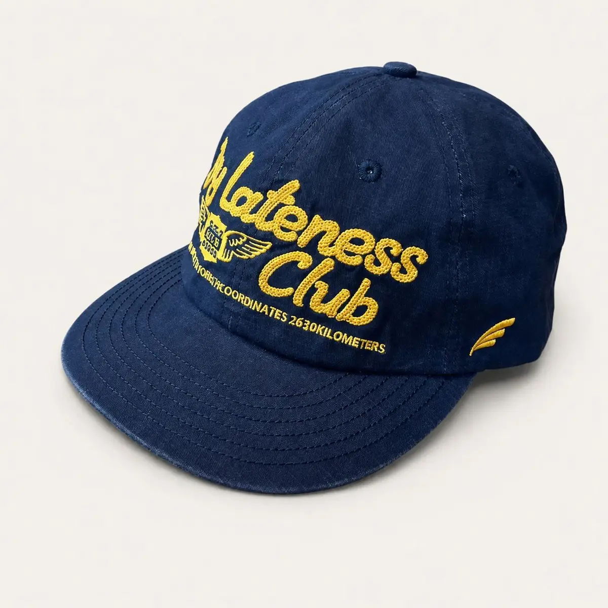 Hudson Red Embroidered Cap