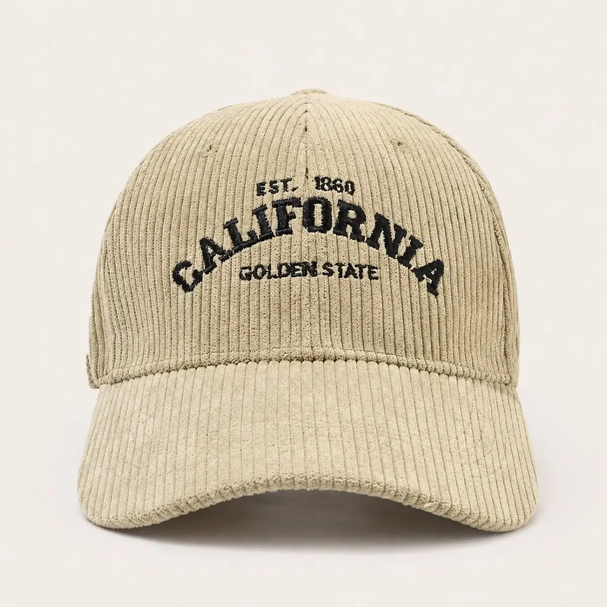 Hudson Red Embroidered Cap