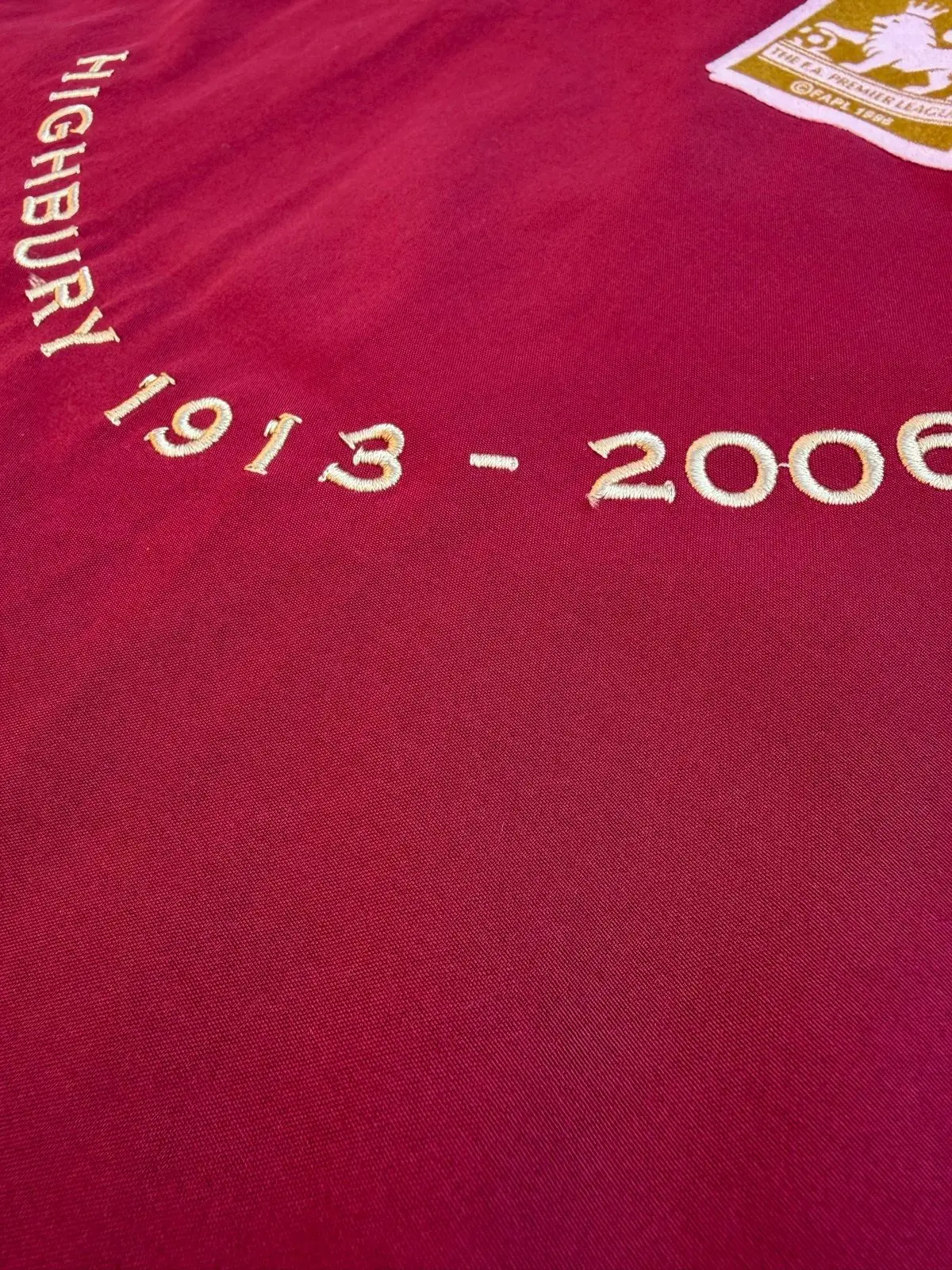 Arsenal Highbury 2005-2006 Home Jersey Number 14