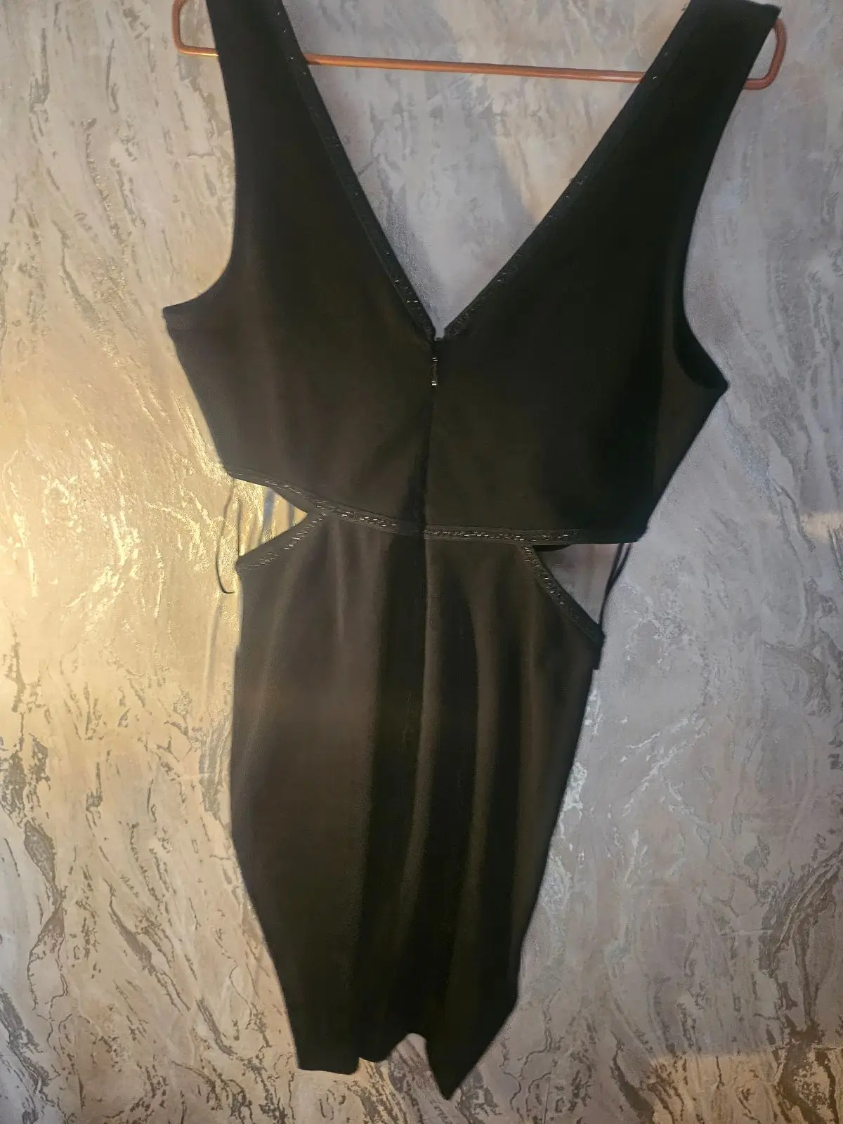 Guess Black Cut-Out Dress