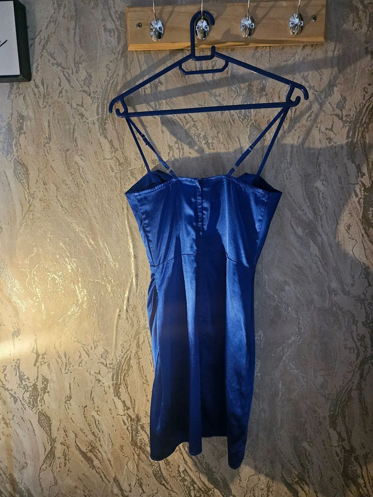 Foschini Royal Blue Satin Corset Dress