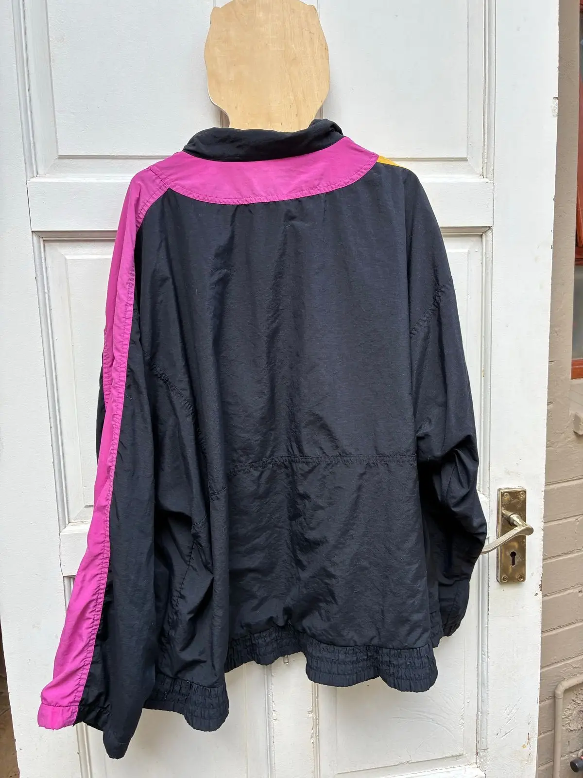Vintage Golden Cup Color Block Track Jacket