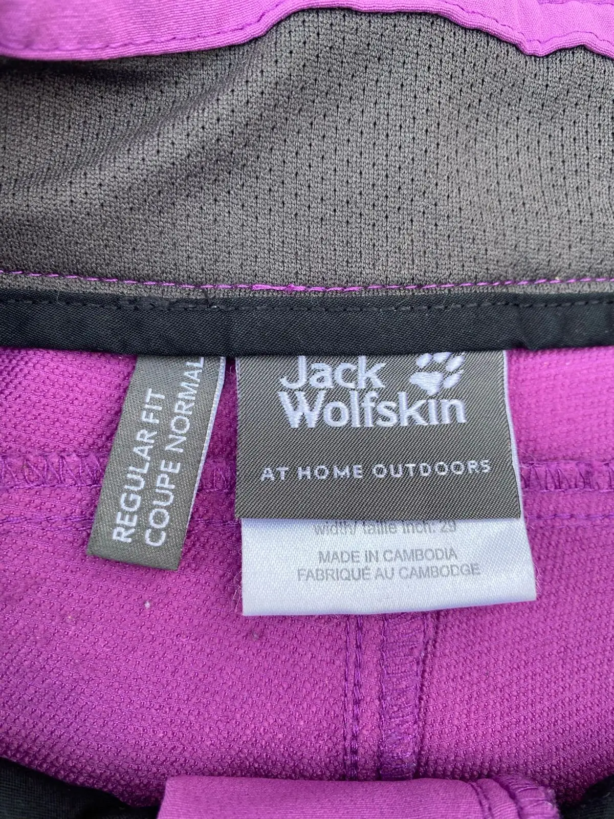 Jack Wolfskin Flex Shield Pink Outdoor Shorts