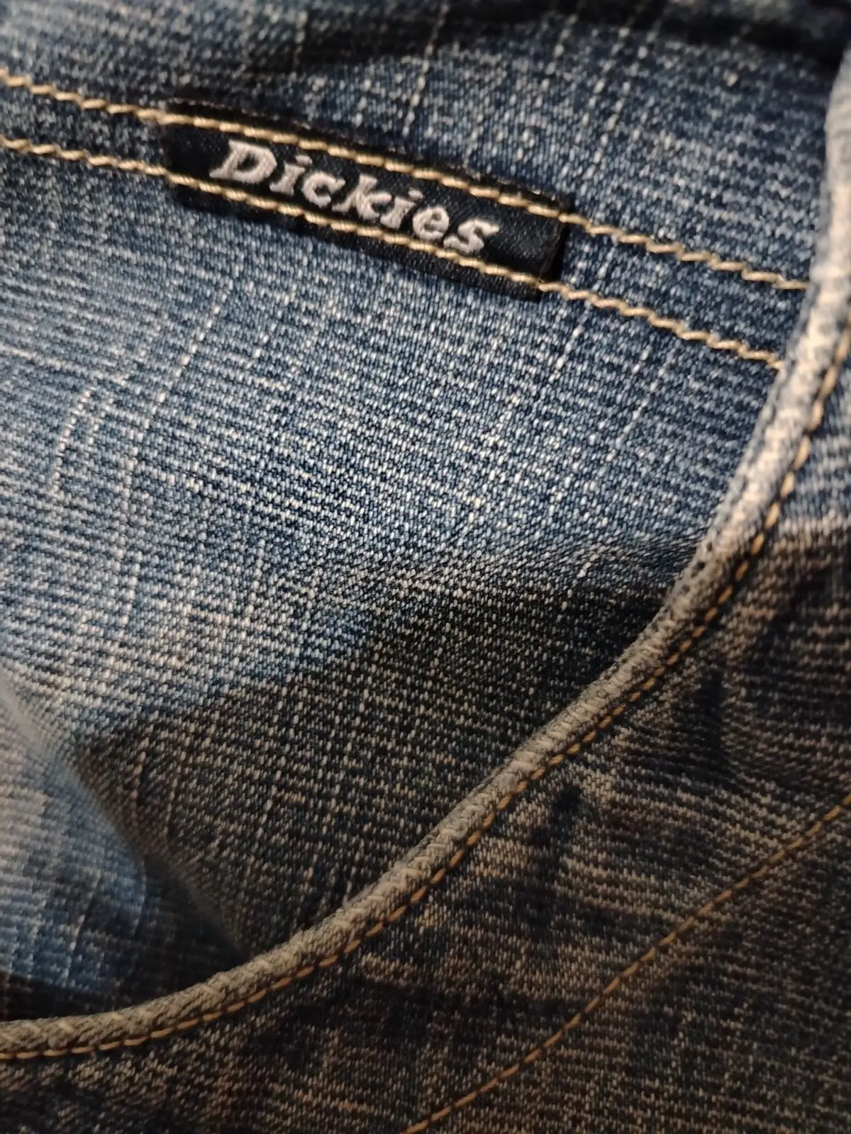 Dickies Faded Vintage Wash Denim Jeans Size 30