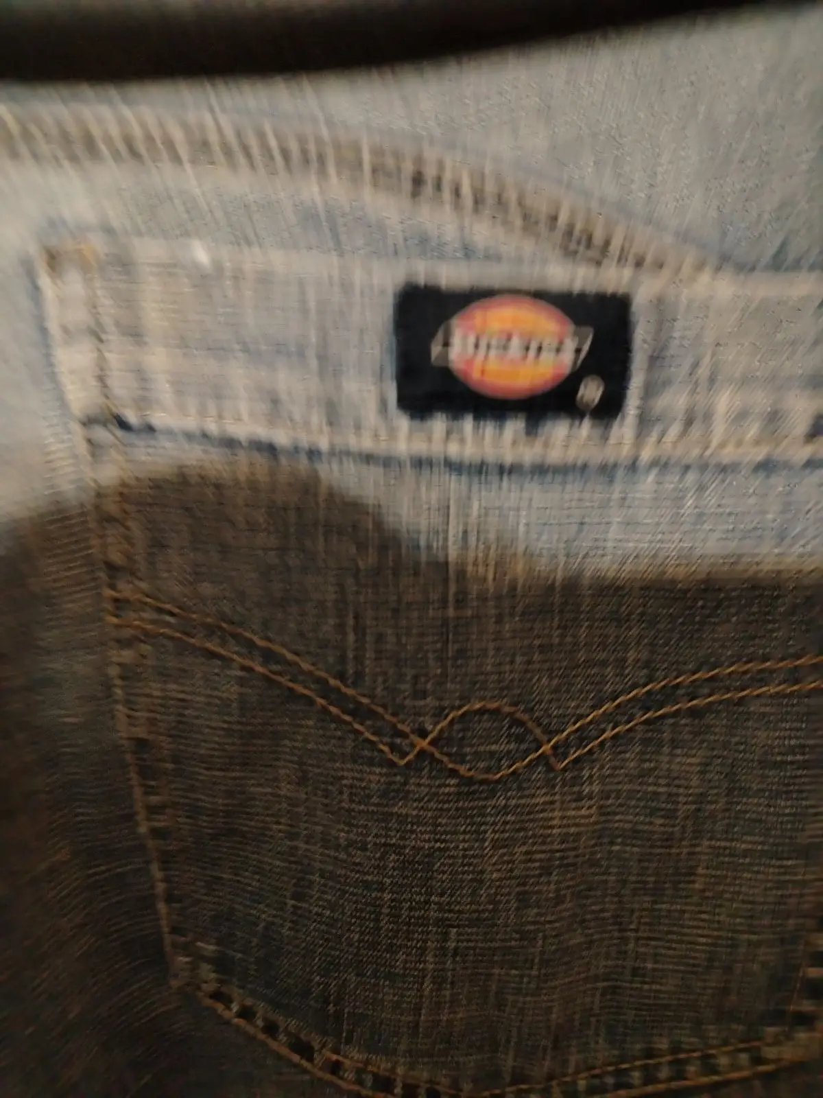 Dickies Faded Vintage Wash Denim Jeans Size 30