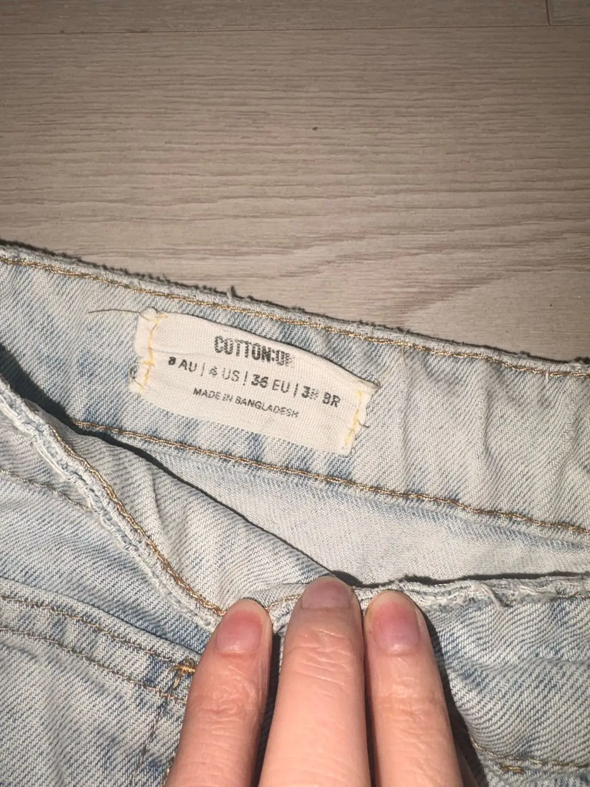 Cotton On Light Wash Denim Jeans