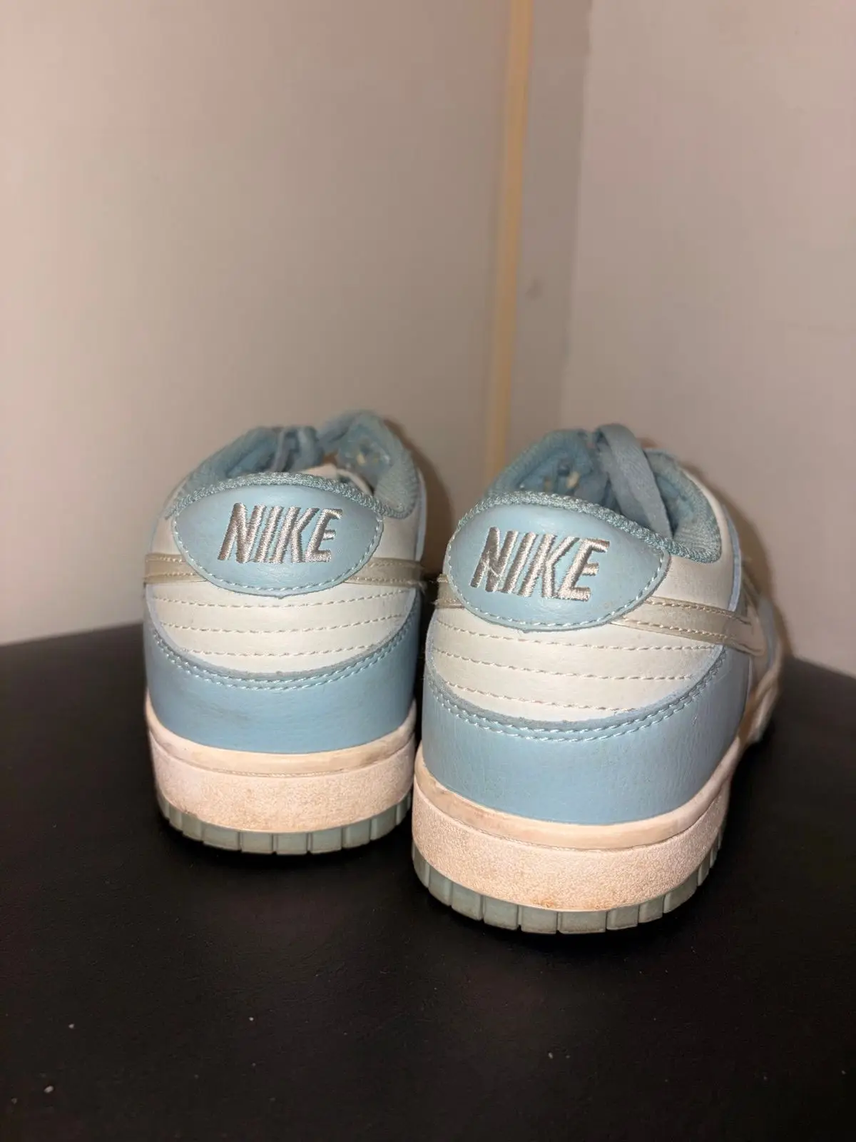 Nike Dunk Low Light Blue and White