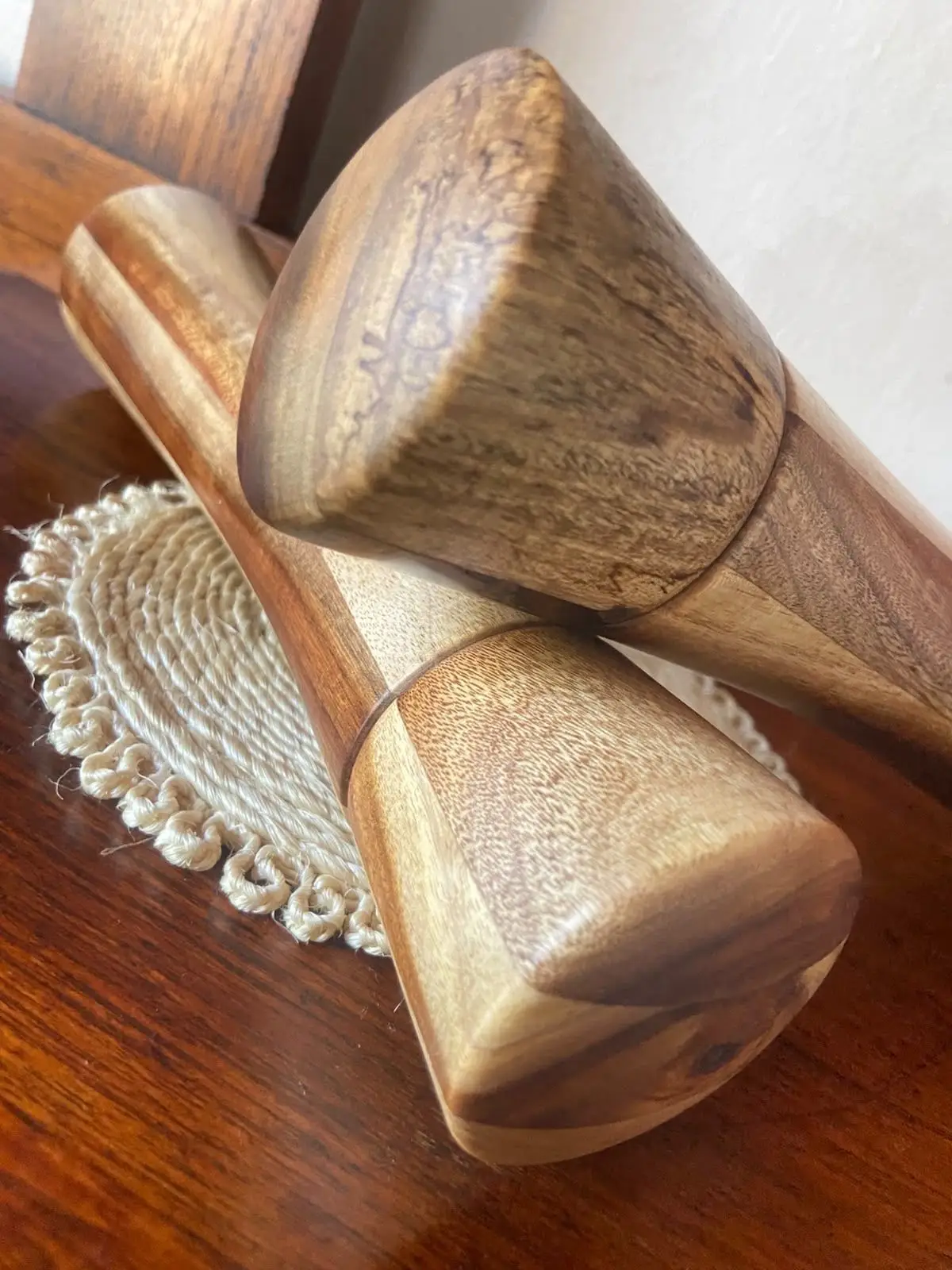 Wooden Salt and Pepper Grinder Set