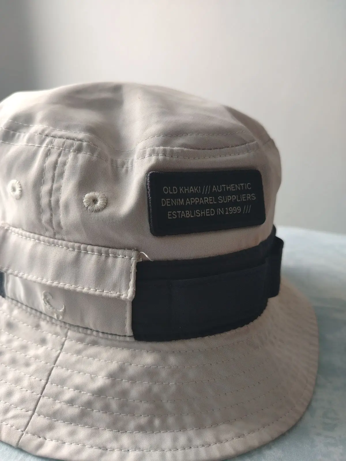 Old Khaki Beige Bucket Hat