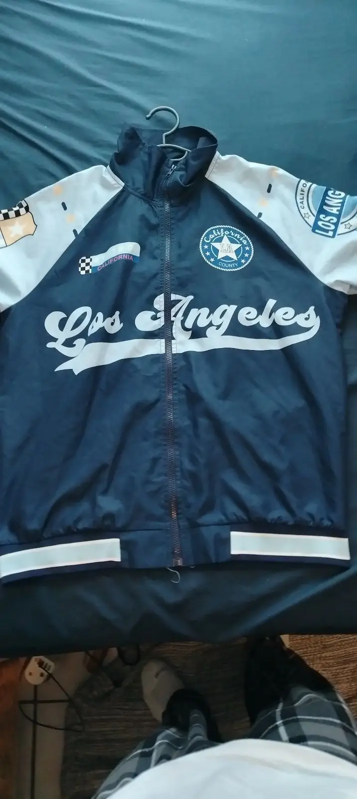 Los Angeles Racing Style Zip Jacket