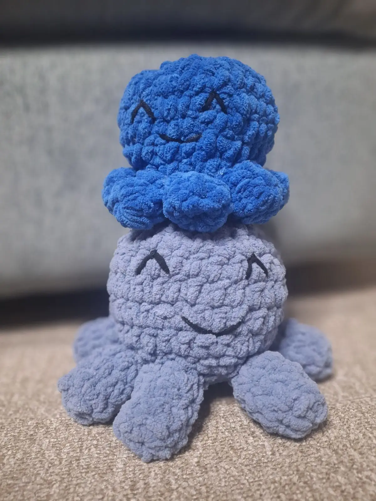 Handmade Crocheted Octopus Plushie