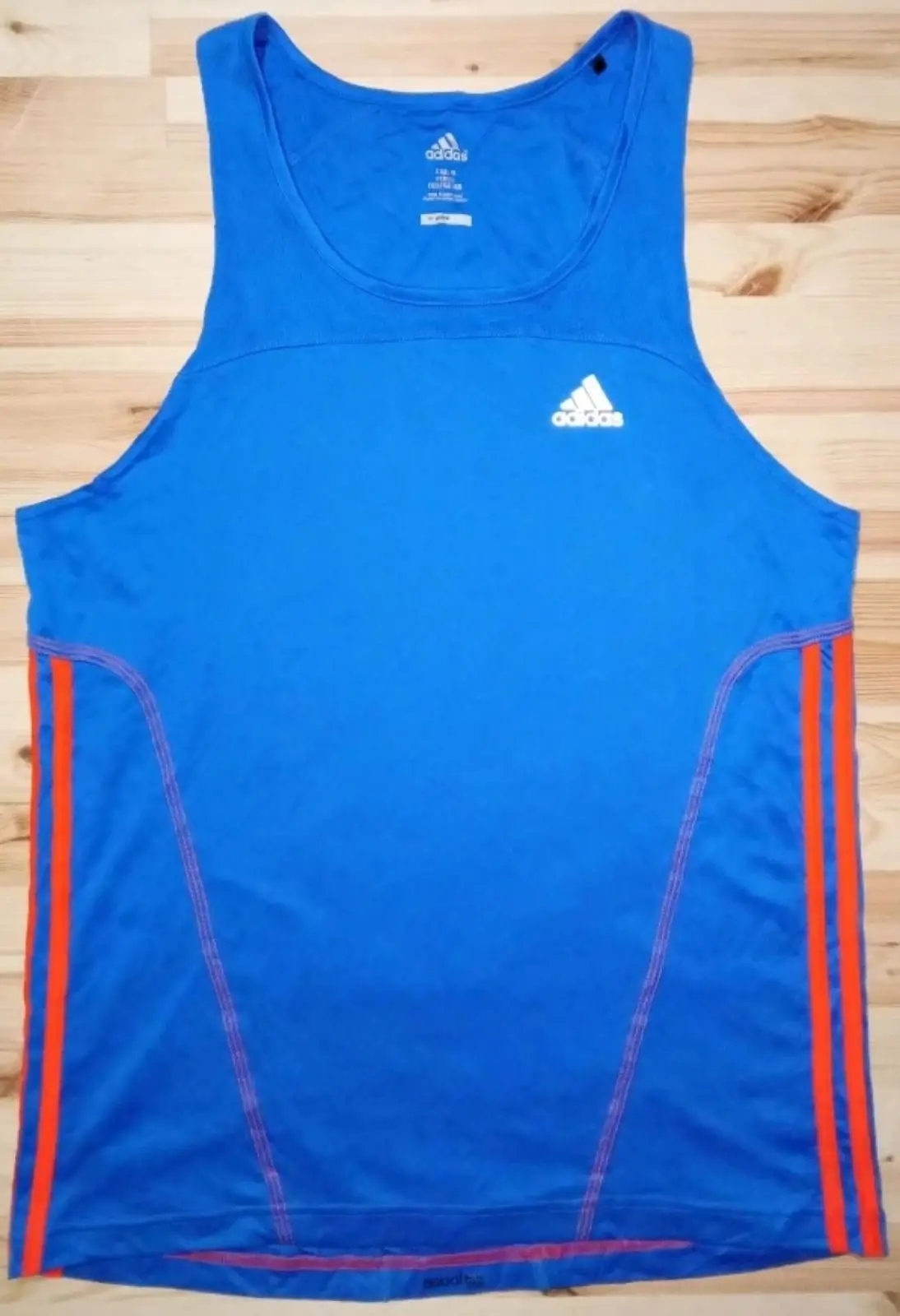 Adidas Blue Running Tank Top
