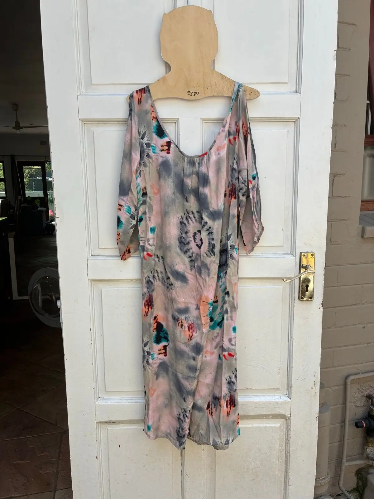 Monsoon Patterned Midi Dress