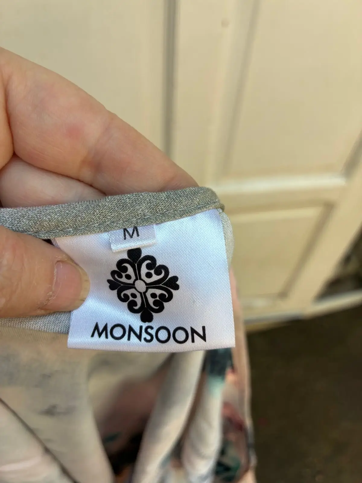 Monsoon Patterned Midi Dress