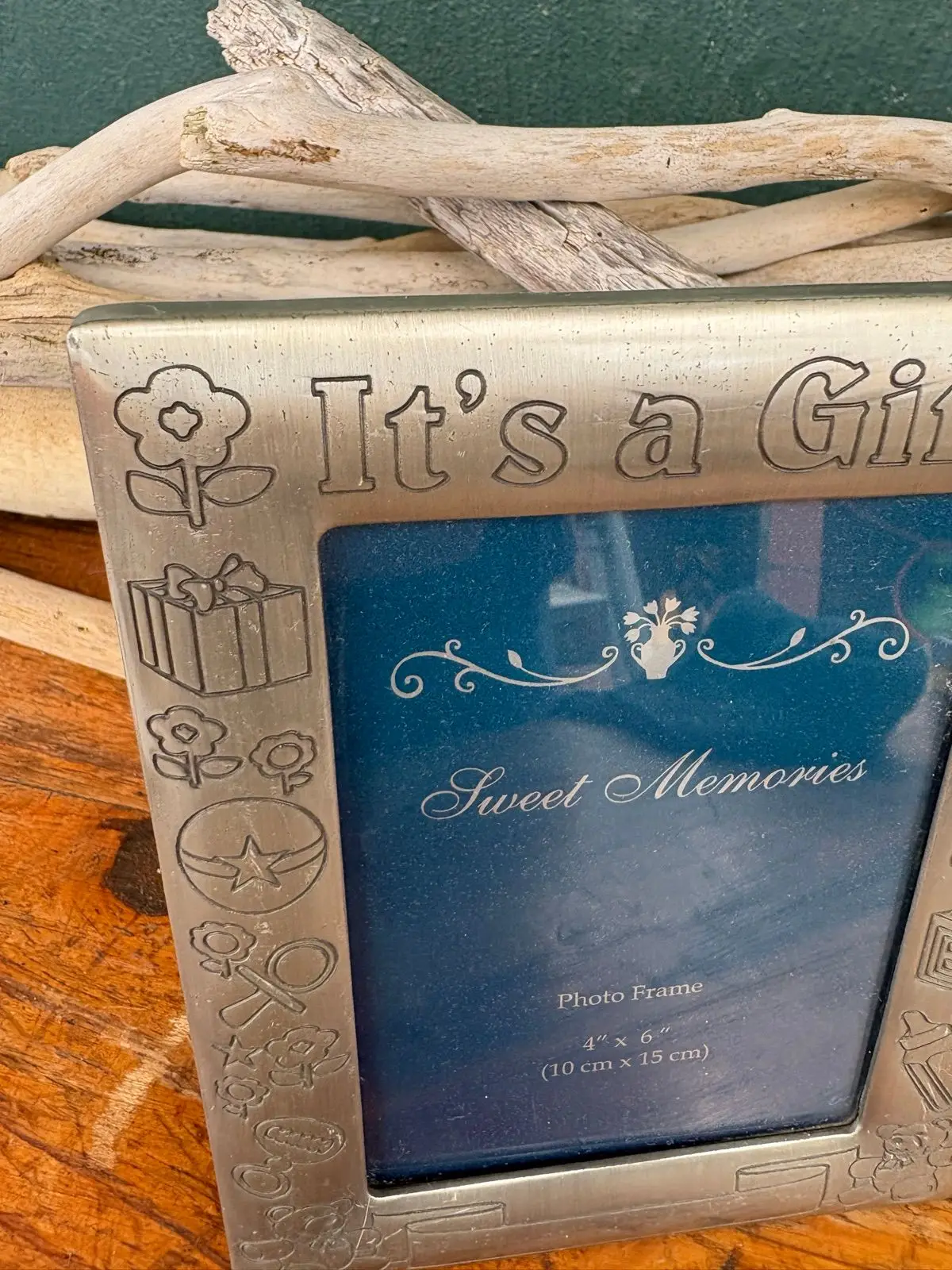 It's a Girl Silver Photo Frame 4x6