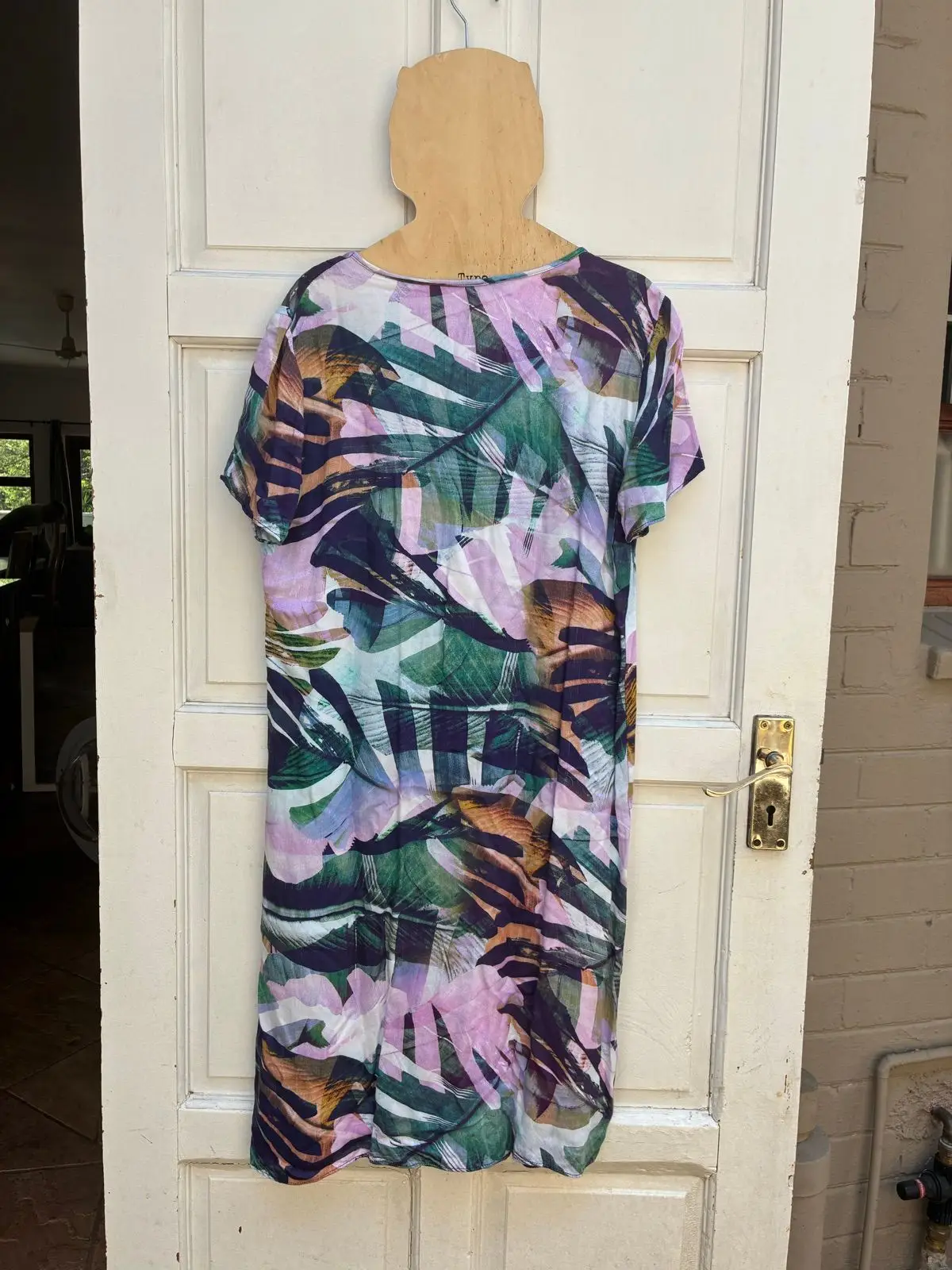 David Jones Patterned Short-Sleeve Dress
