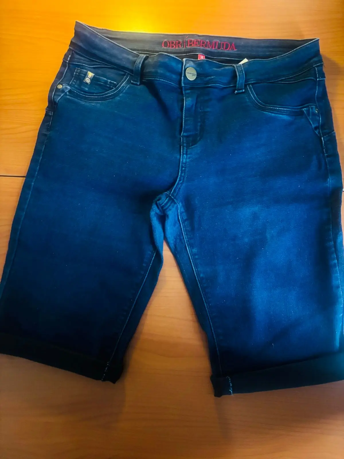 Truworths Blue Denim Bermuda Shorts