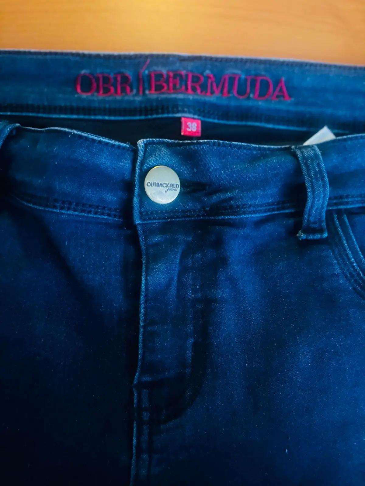 Truworths Blue Denim Bermuda Shorts