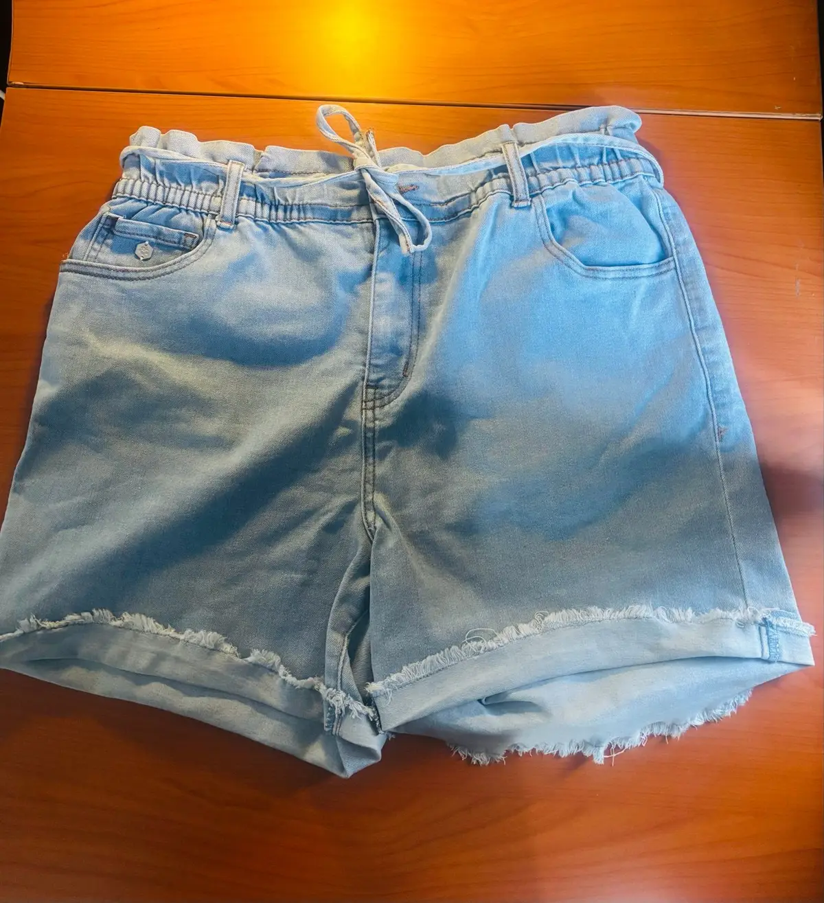 Truworths Light Wash Denim Shorts