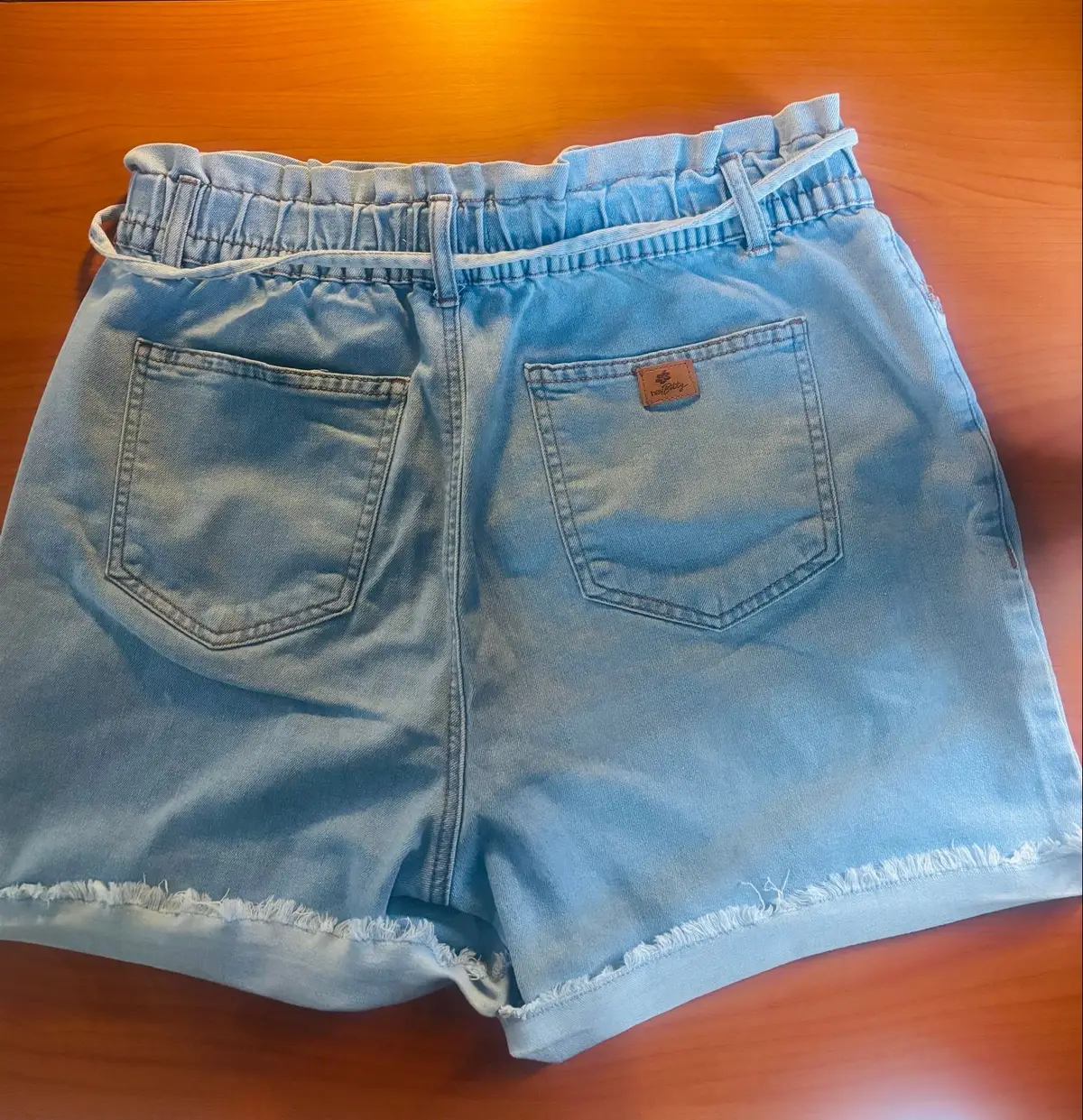 Truworths Light Wash Denim Shorts