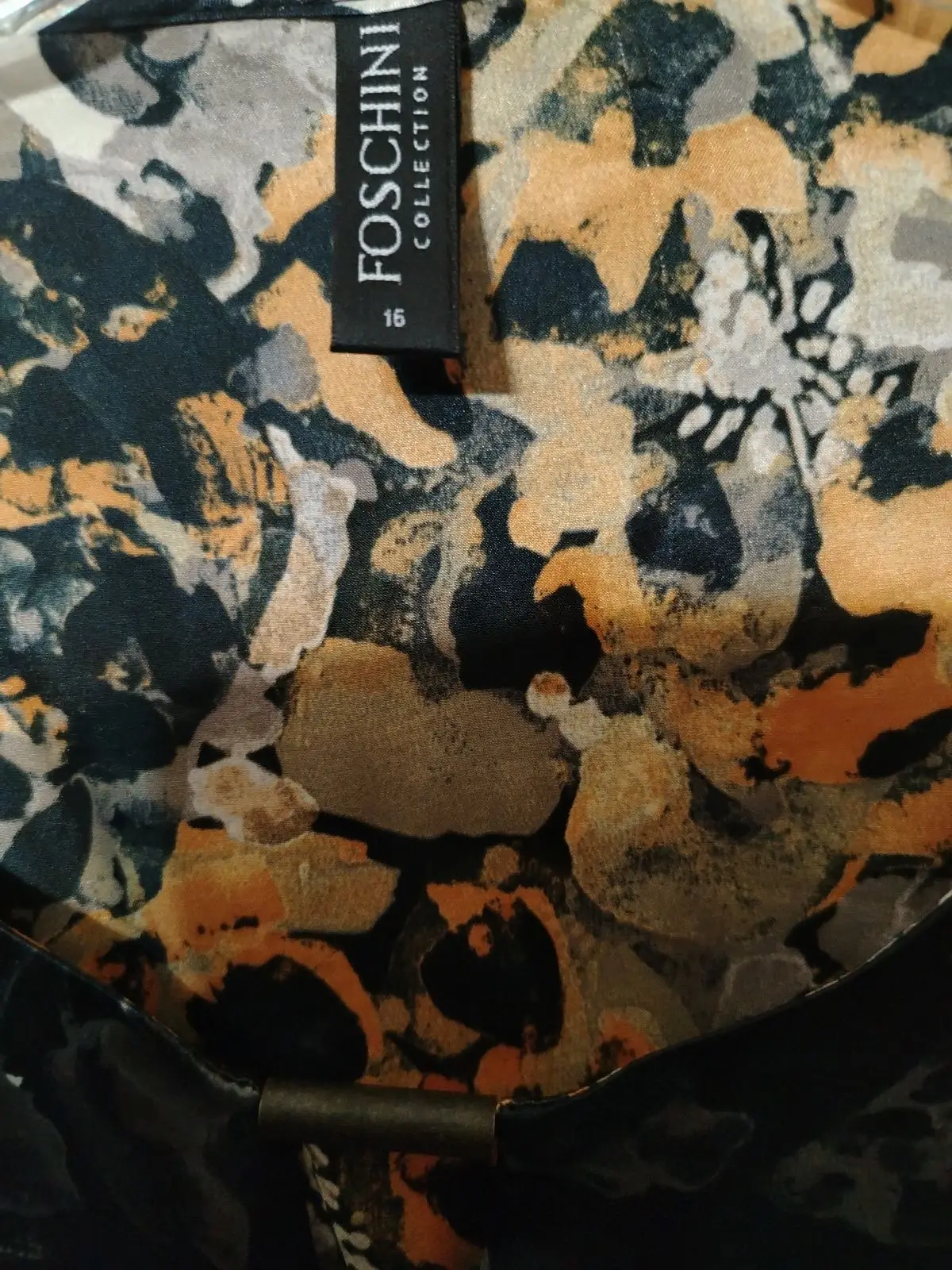 Foschini Collection Floral Tunic Blouse Size 16
