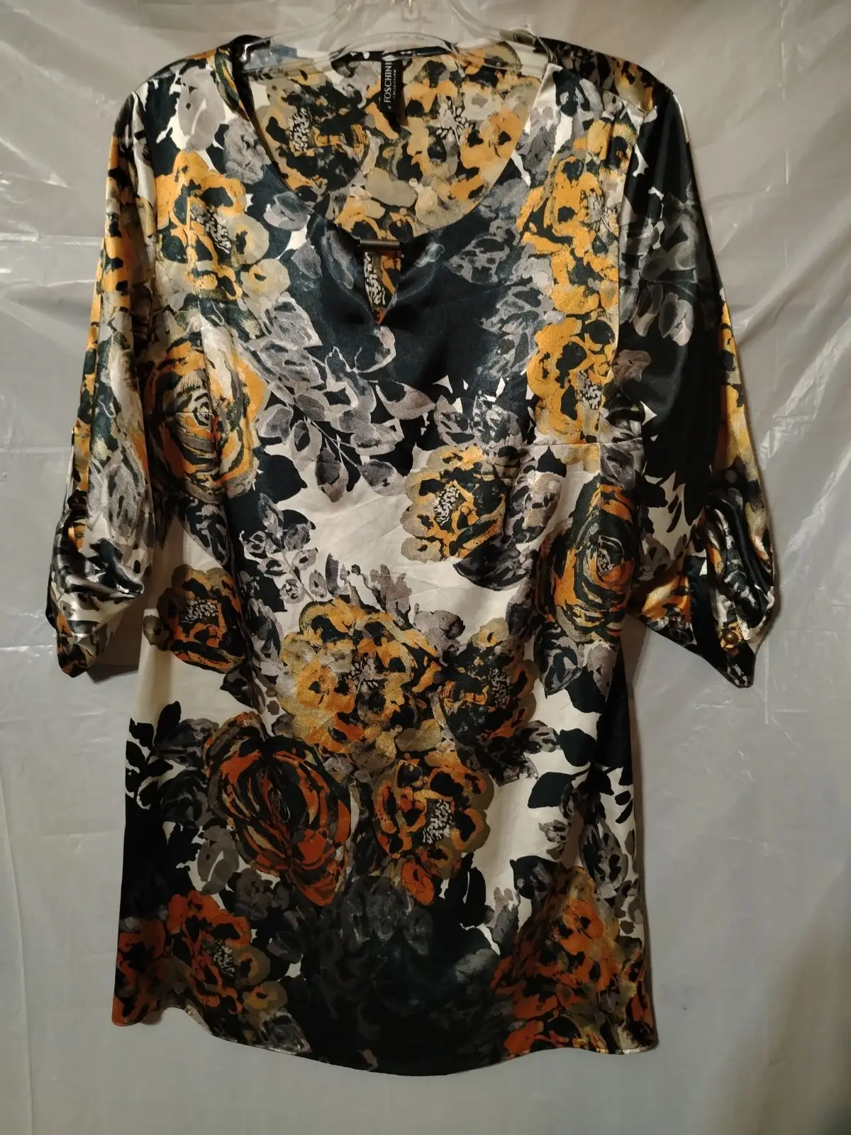 Foschini Collection Floral Tunic Blouse Size 16