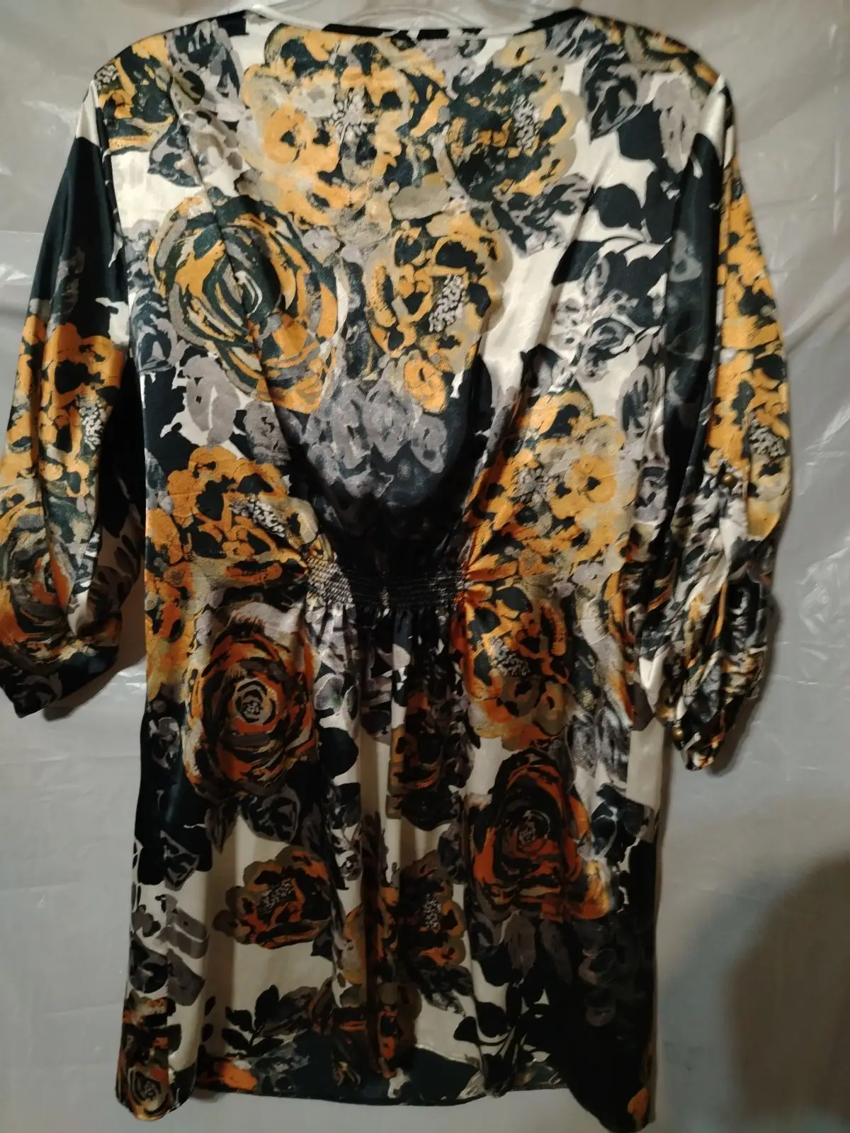 Foschini Collection Floral Tunic Blouse Size 16