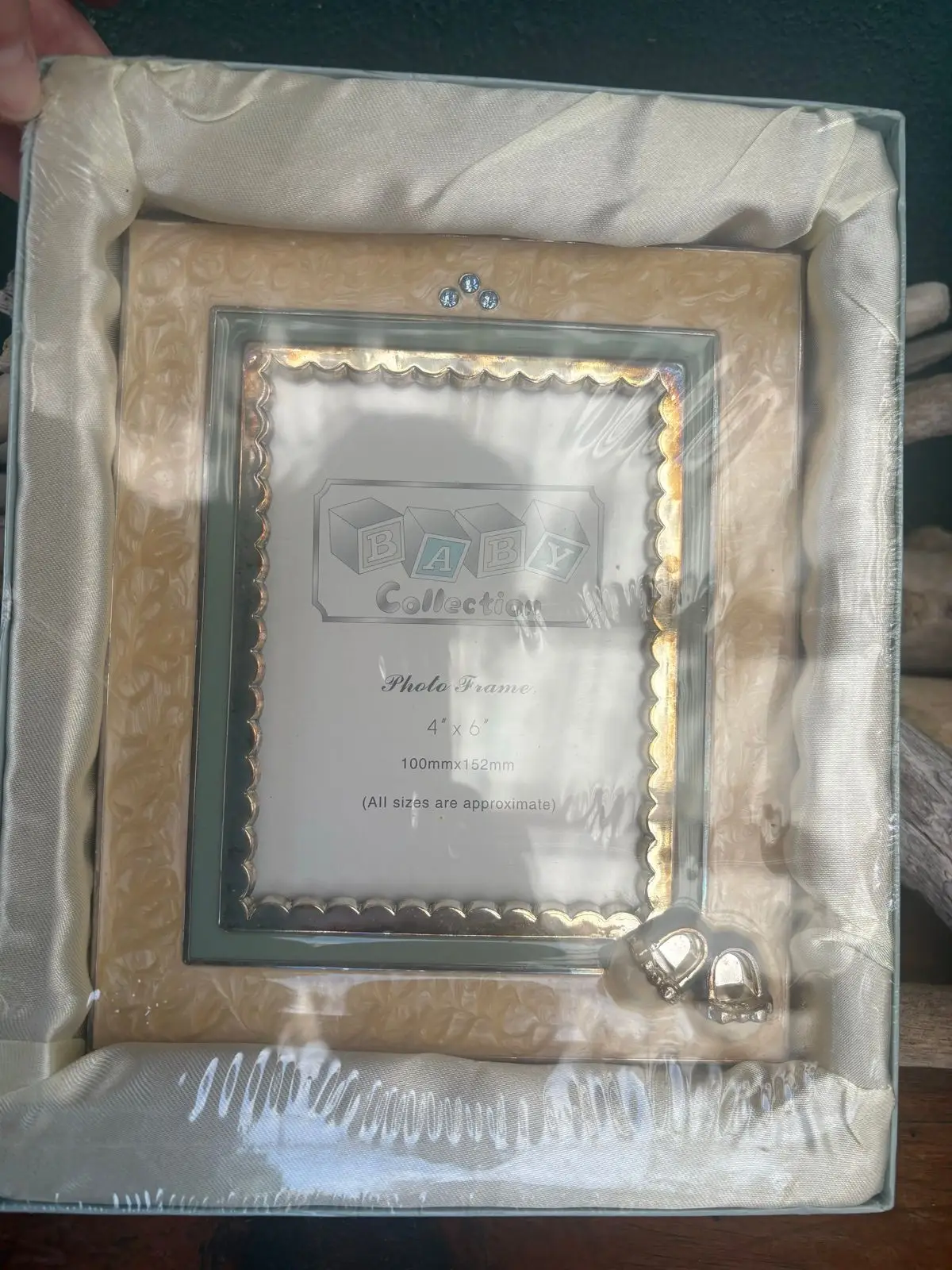 Baby Collection 4x6 Photo Frame in Box