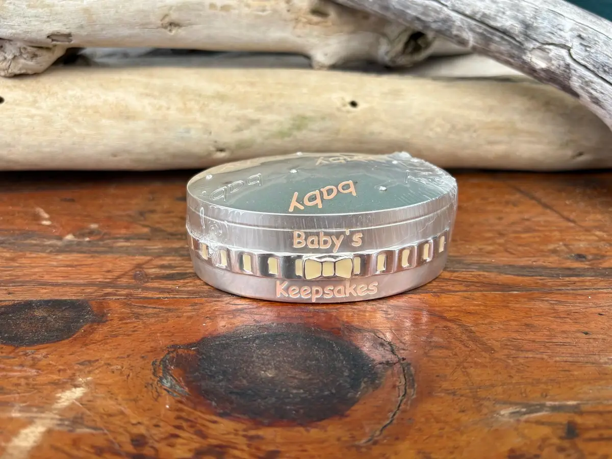 Baby's Keepsakes Silver Trinket Box