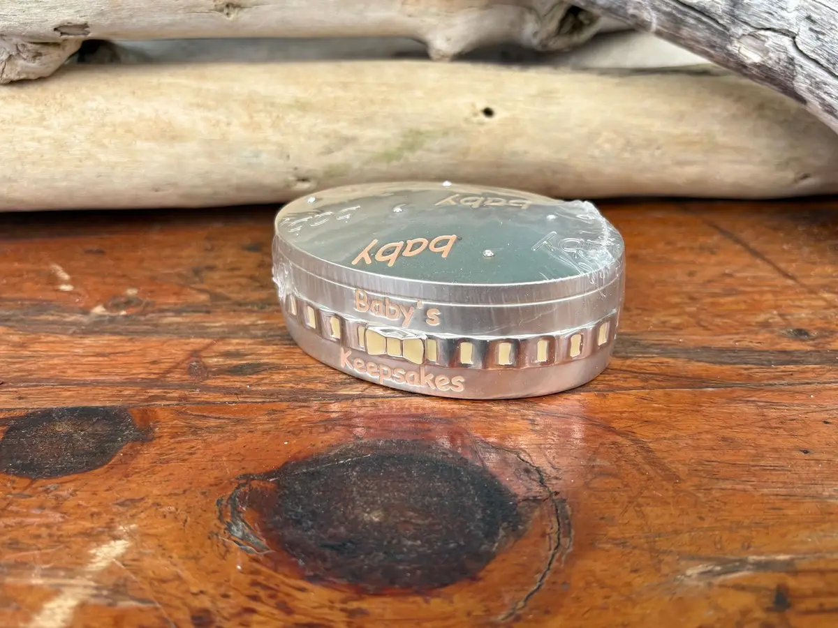 Baby's Keepsakes Silver Trinket Box