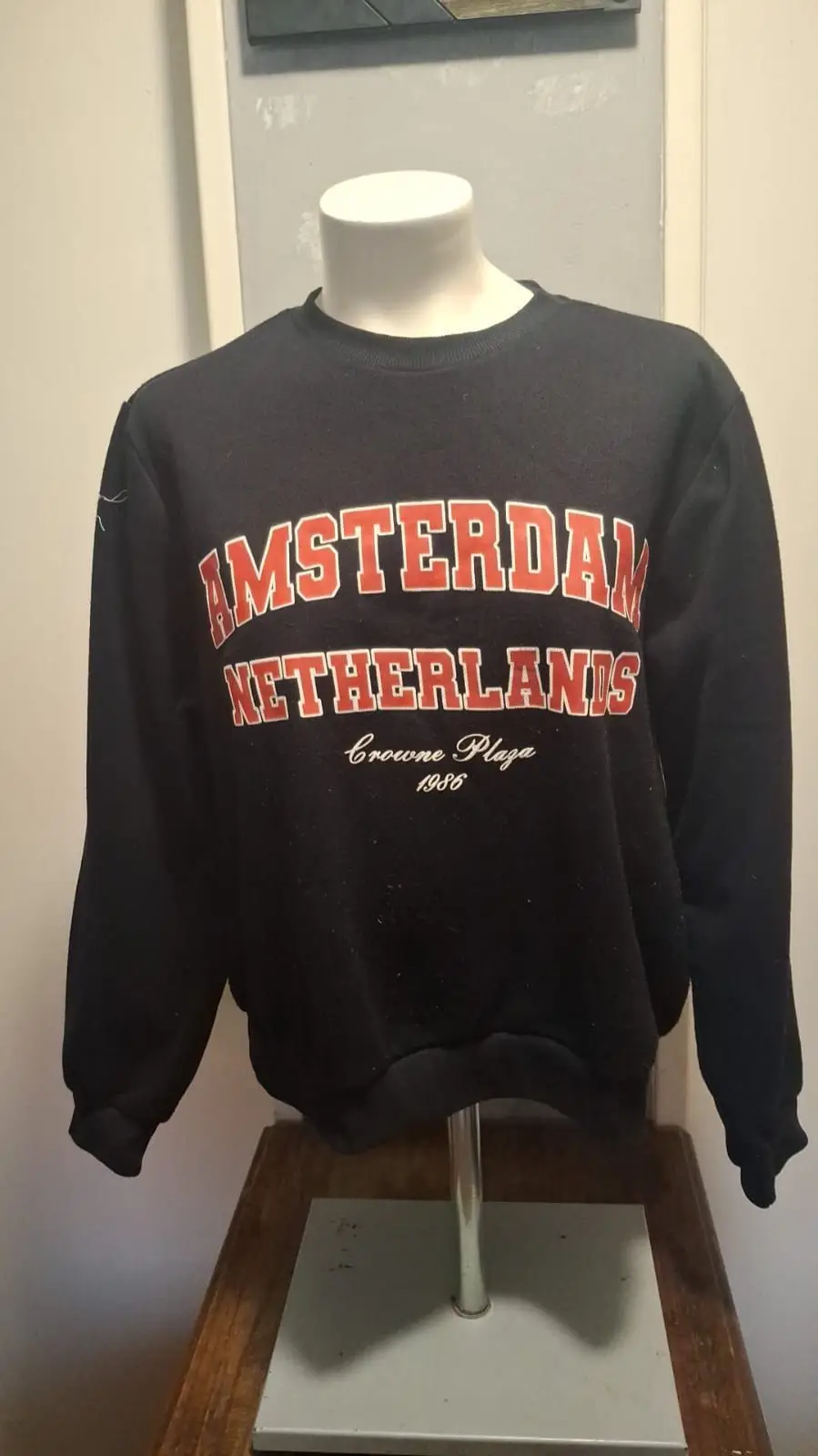 Amsterdam Netherlands Crowne Plaza Crewneck Sweatshirt