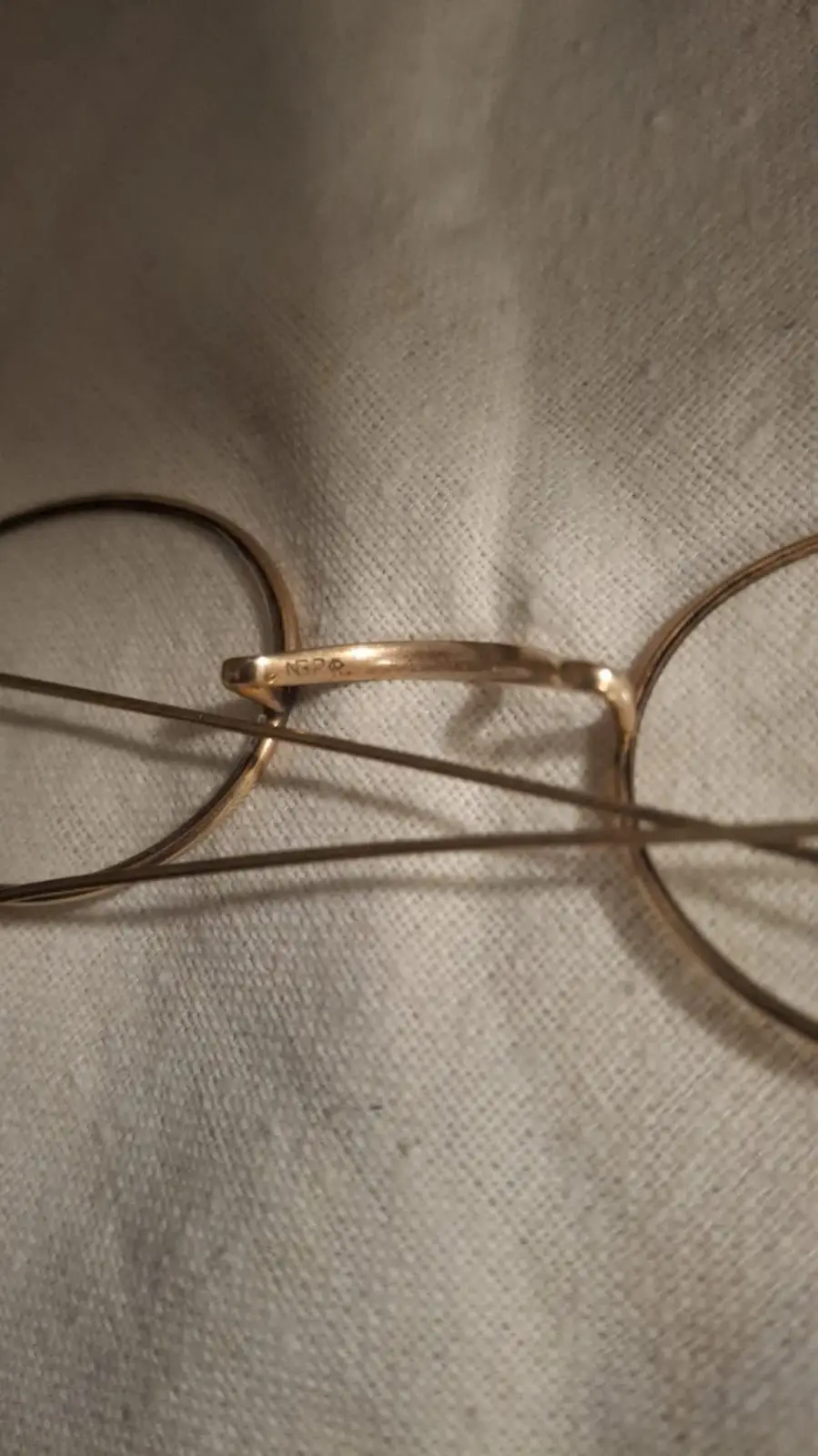 Vintage Antique Wire-Rim Spectacles