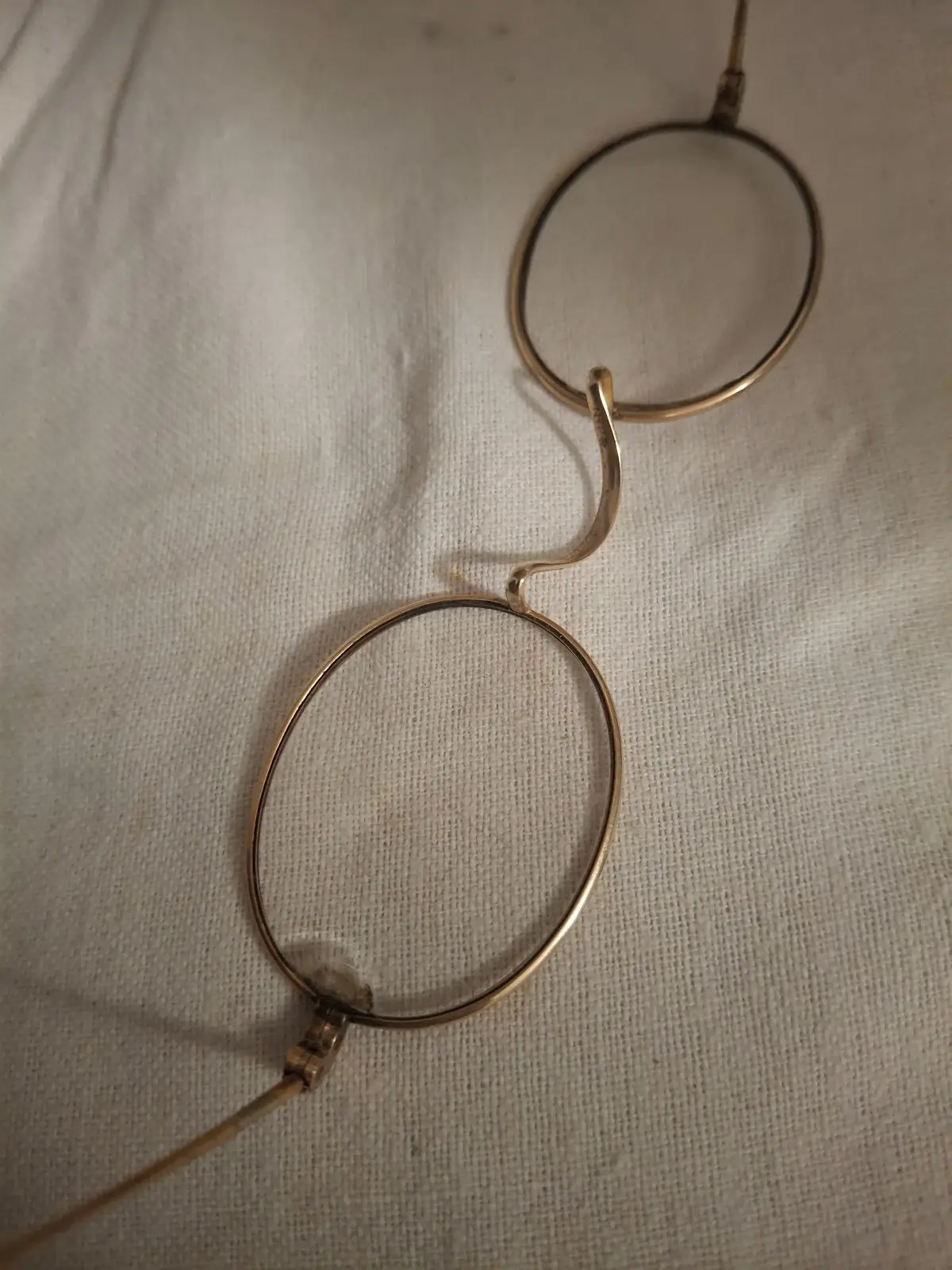 Vintage Antique Wire-Rim Spectacles