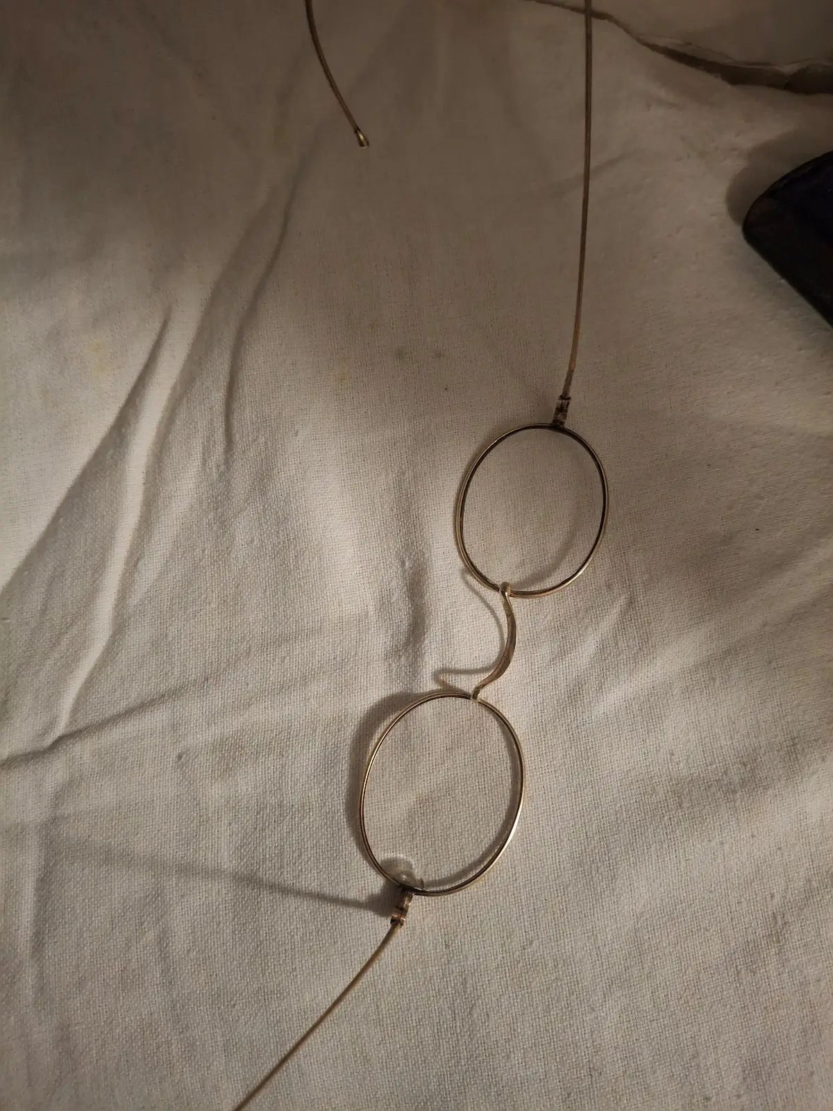 Vintage Antique Wire-Rim Spectacles