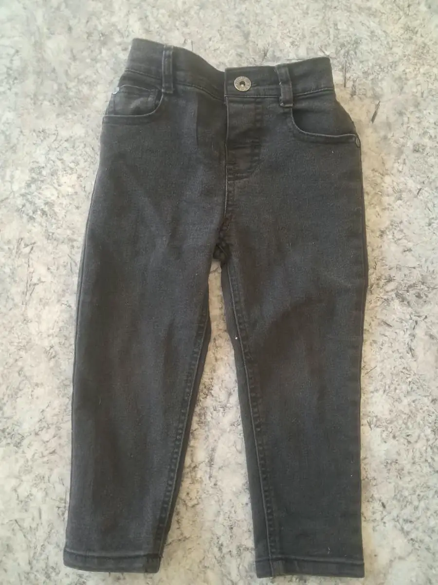 Pep 👖 PRELOVED: Boys Black Jeans – Size 2–3 Years