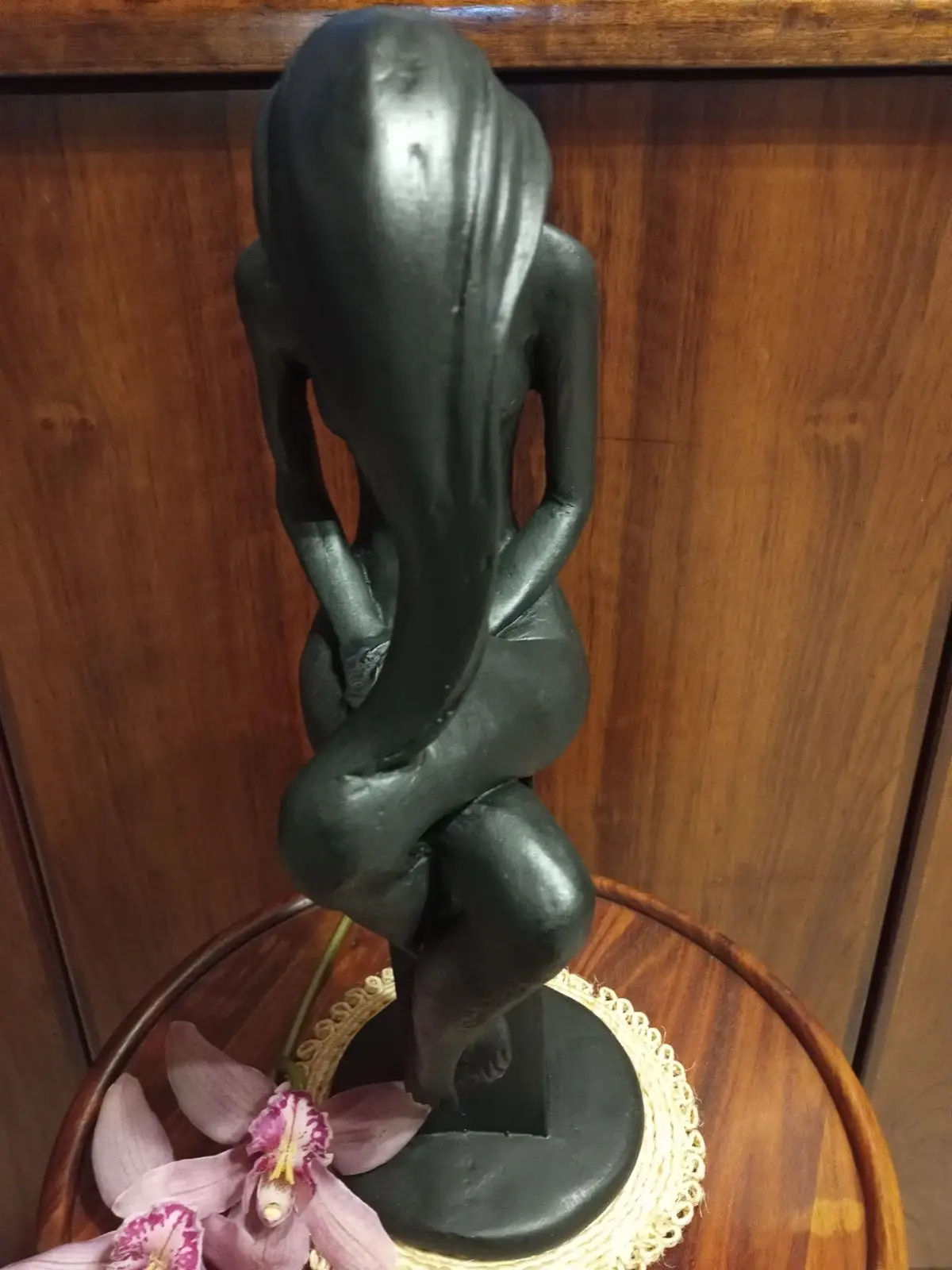 Black Figurative Art Sculpture