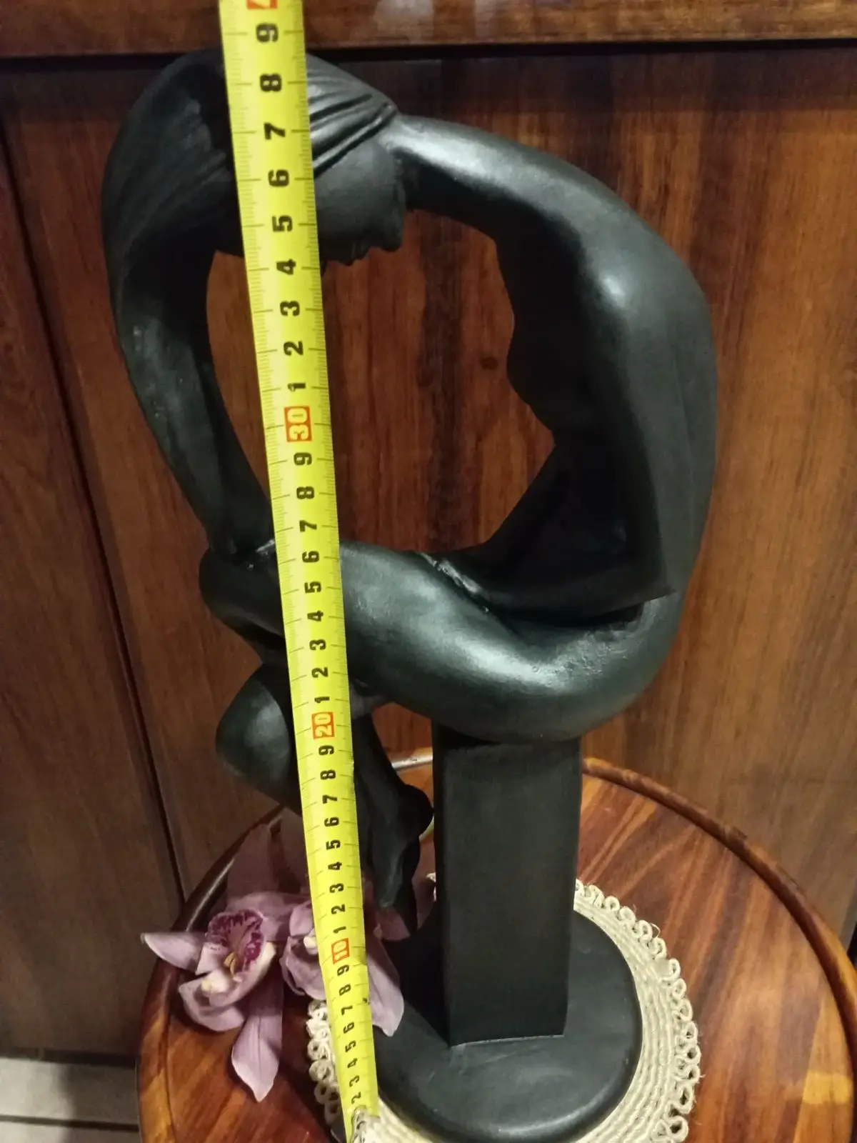 Black Figurative Art Sculpture