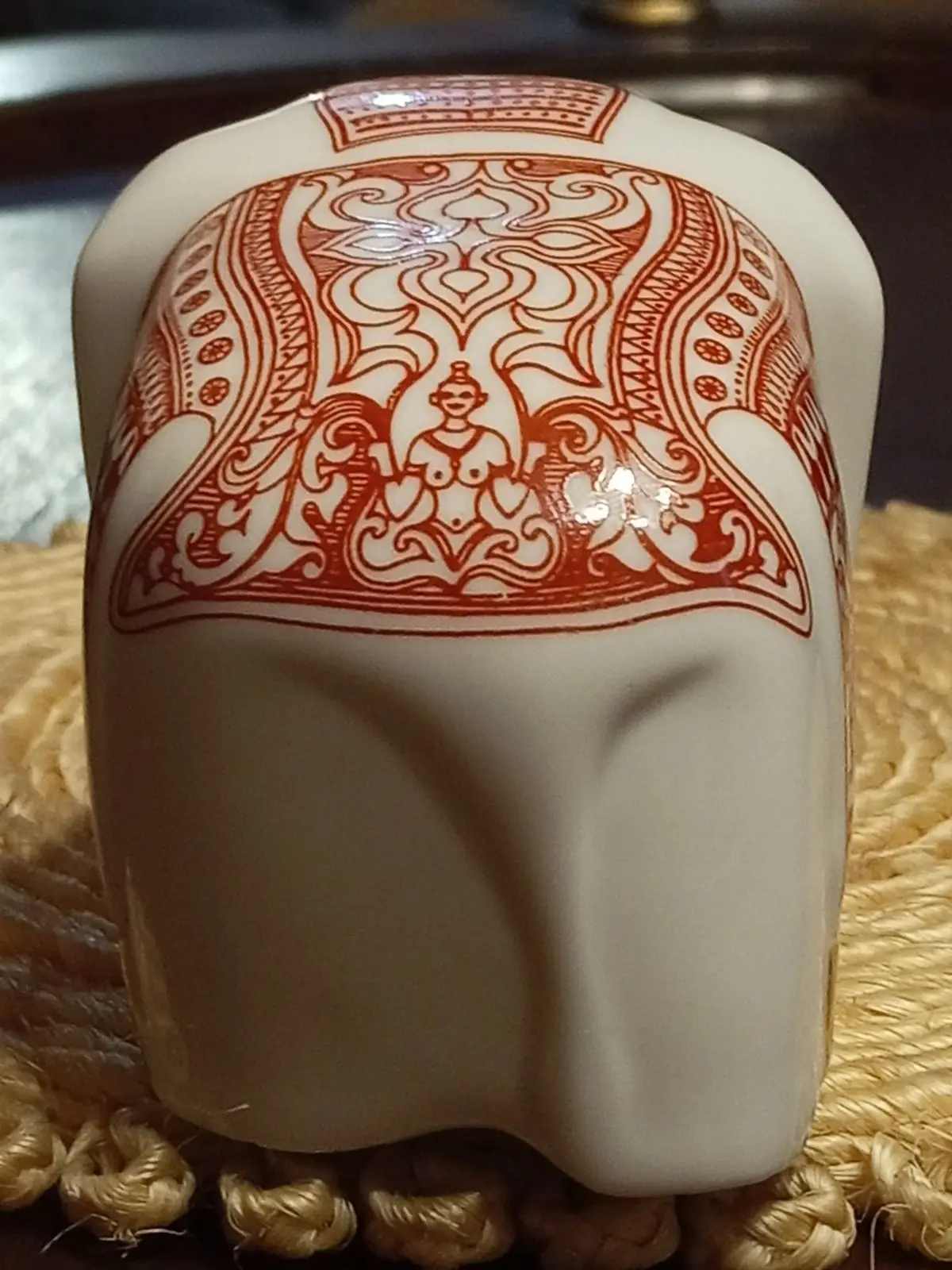 Decorative Ceramic Elephant Figurine